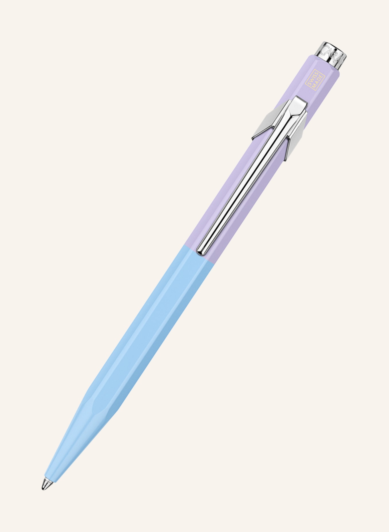 CARAN d'ACHE Ballpoint pen 849 PAUL SMITH, Color: LIGHT BLUE/ LIGHT PURPLE (Image 1)