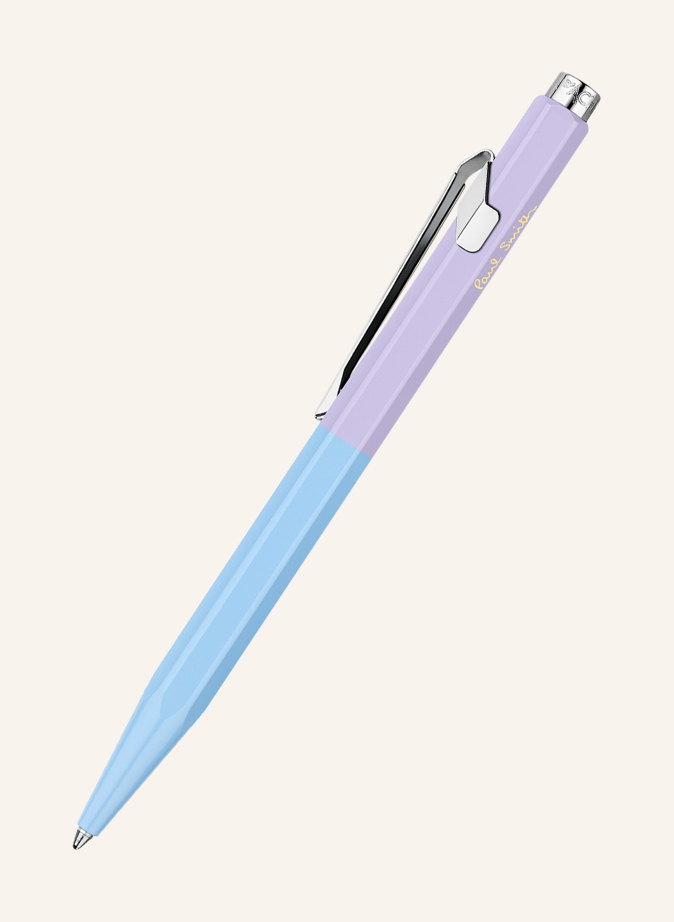 CARAN d'ACHE Ballpoint pen 849 PAUL SMITH, Color: LIGHT BLUE/ LIGHT PURPLE (Image 2)
