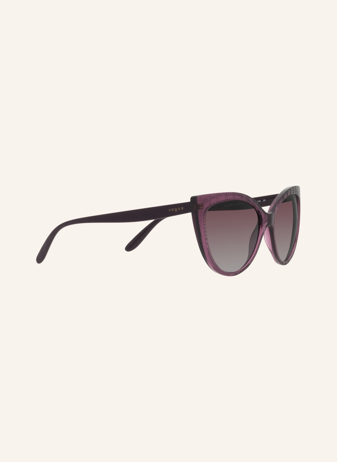 VOGUE Sunglasses VO5484S, Color: 276162 - PURPLE/ PURPLE POLARIZED (Image 3)