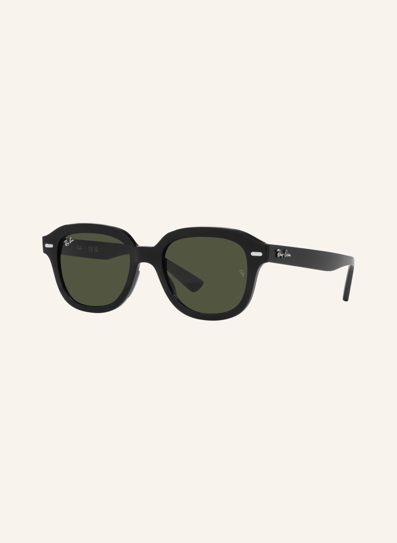 Ray-Ban Sunglasses RB4398, Color: 901/31 - BLACK/ GREEN (Image 1)