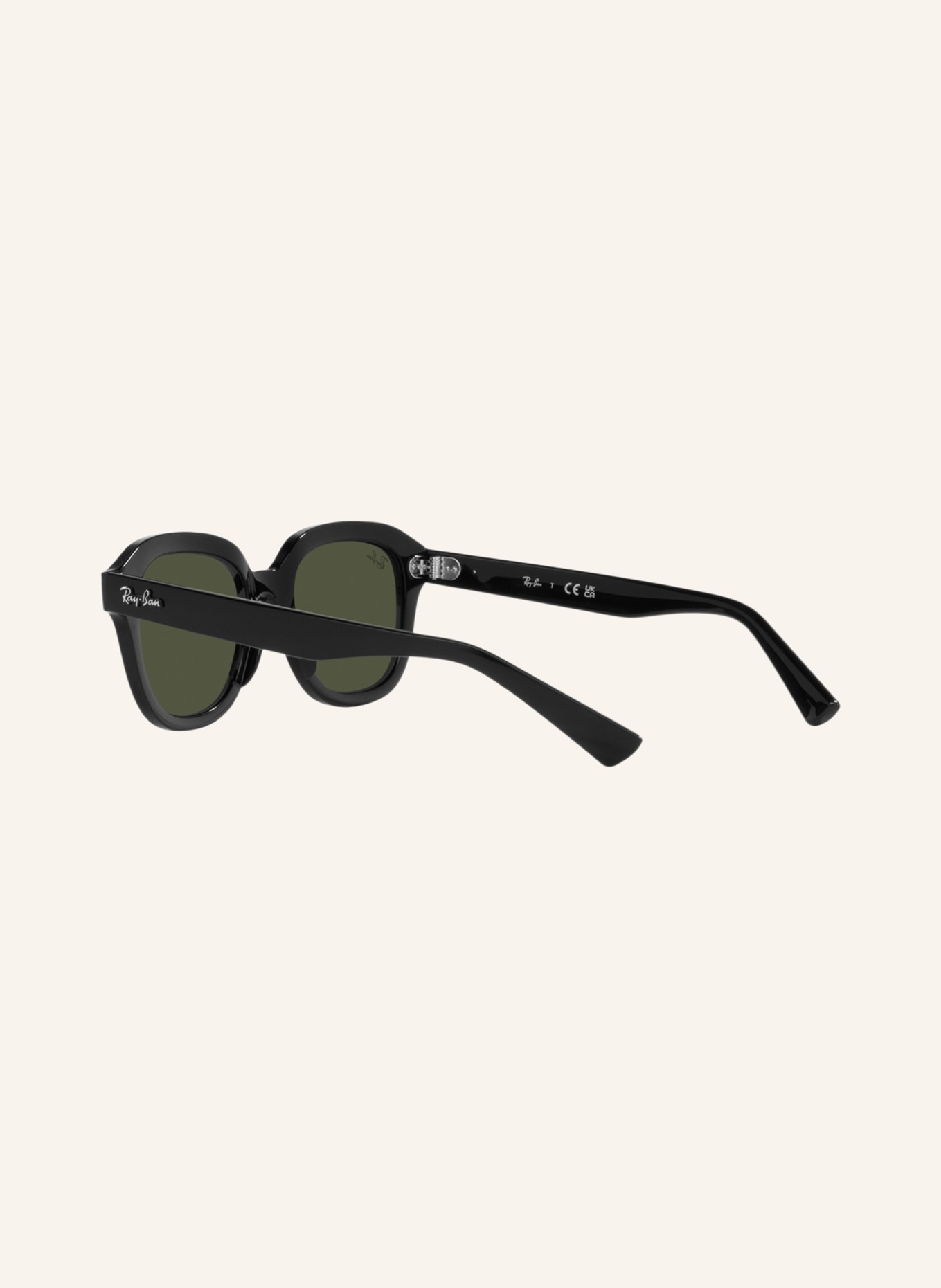 Ray-Ban Sunglasses RB4398, Color: 901/31 - BLACK/ GREEN (Image 4)