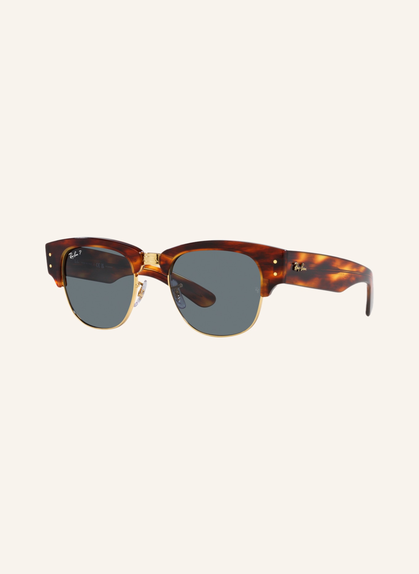 Ray-Ban Sunglasses RB0316S, Color: 954/3R - HAVANA/ DARK BLUE POLARIZED (Image 1)