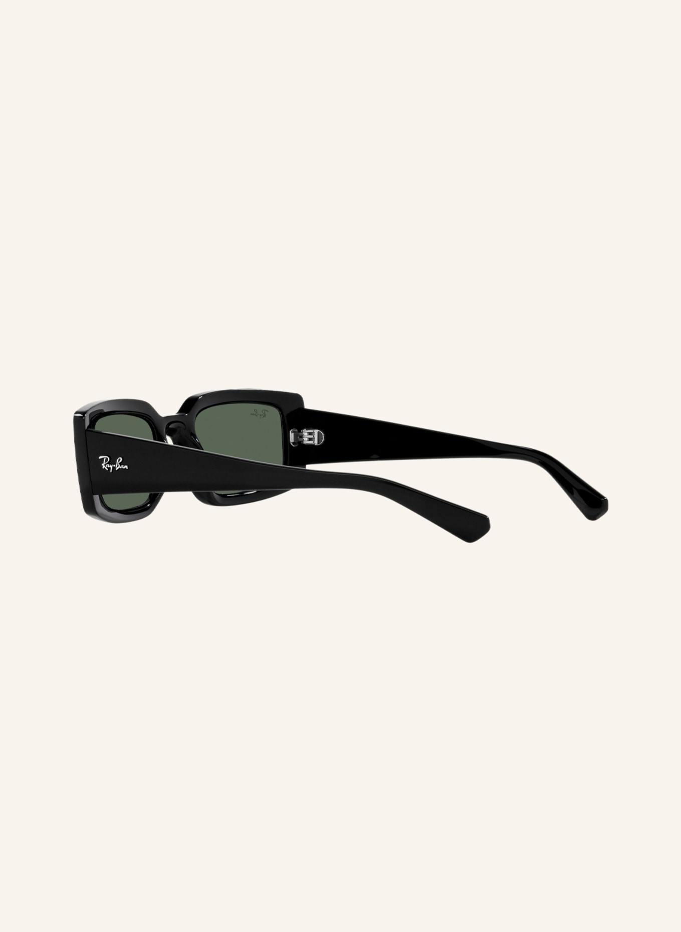 Ray-Ban Sunglasses RB4395, Color: 667771 - BLACK/ DARK GREEN (Image 4)