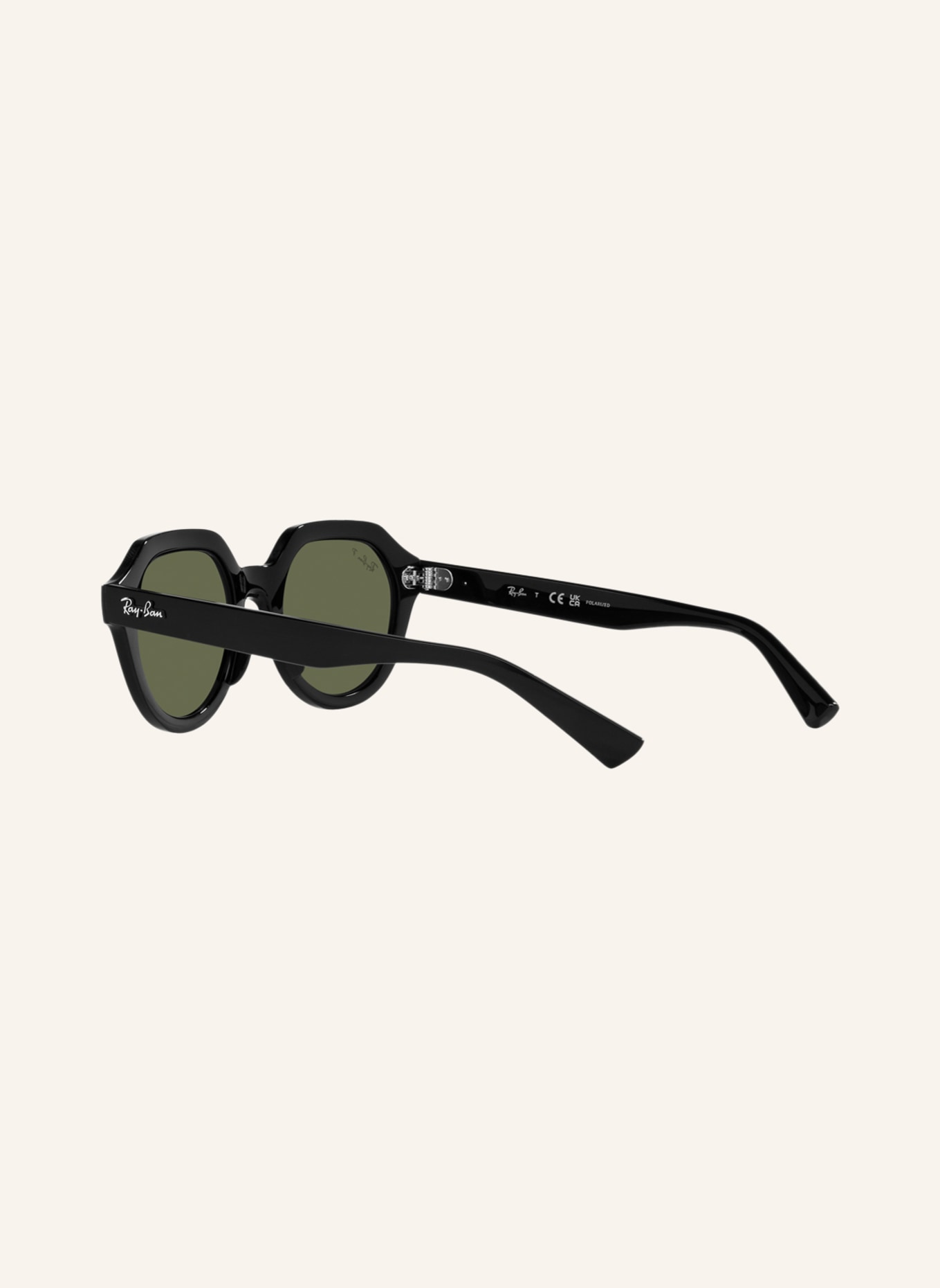 Ray-Ban Sunglasses RB4399, Color: 901/58 - BLACK/GREEN POLARIZED (Image 4)