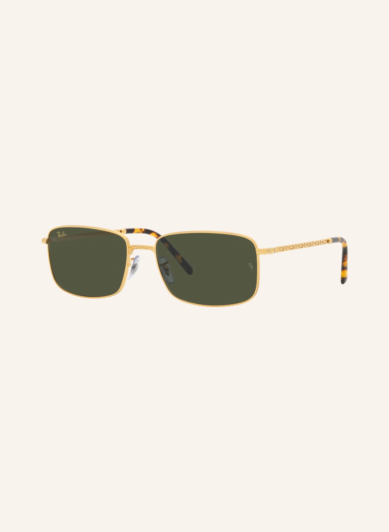 Ray-Ban Sunglasses RB3717, Color: 919631- GOLD/ GREEN (Image 1)