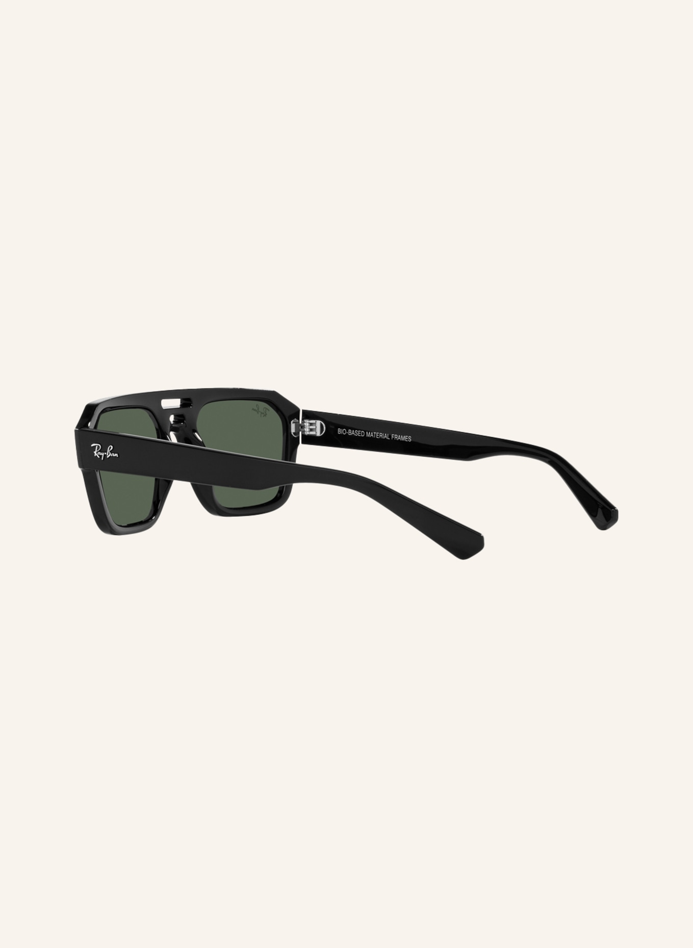 Ray-Ban Sunglasses RB4397, Color: 667771 - BLACK/ DARK GREEN (Image 4)