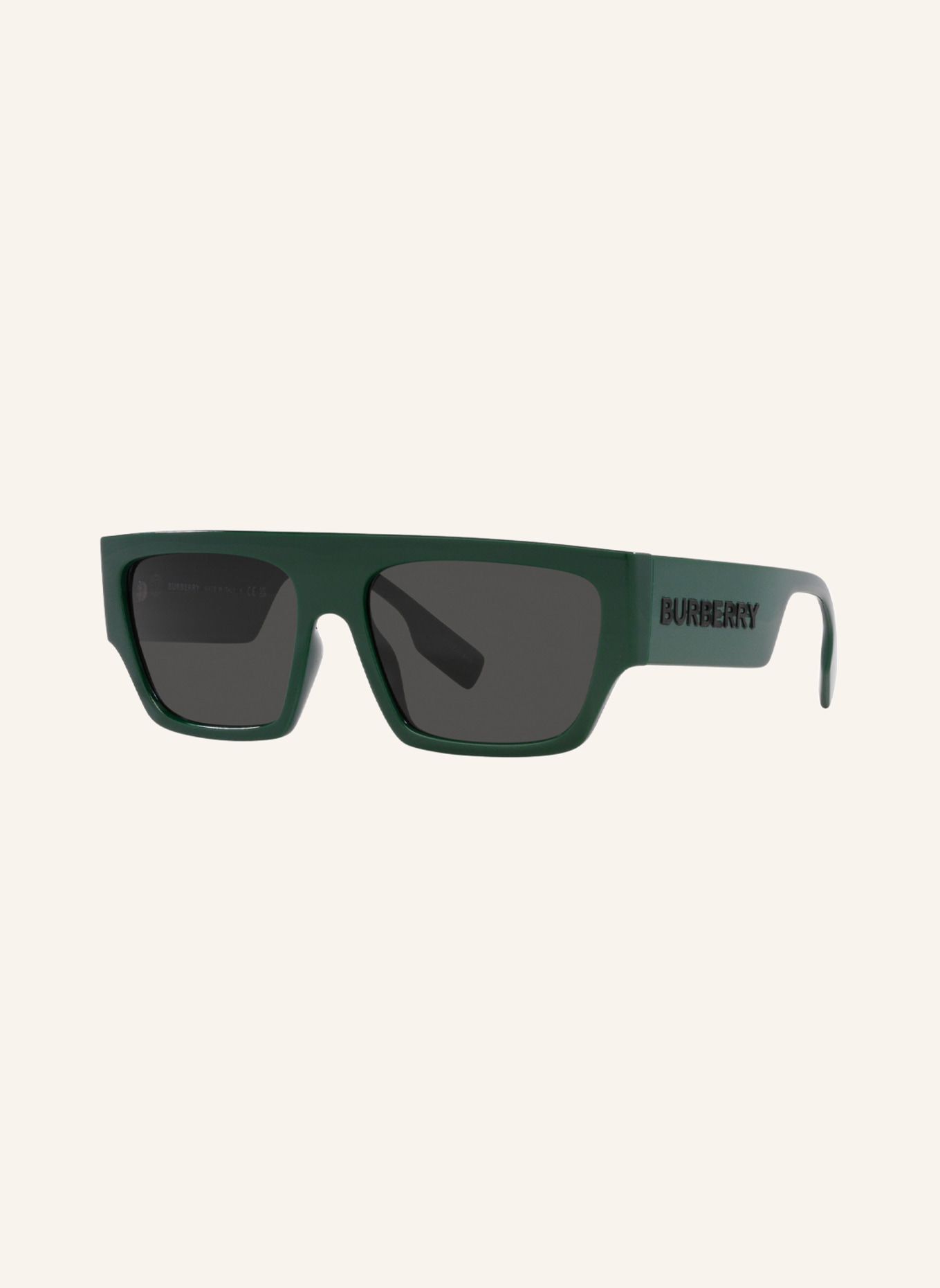 BURBERRY Sunglasses BE4397, Color: 407187 - GREEN/ DARK GRAY (Image 1)