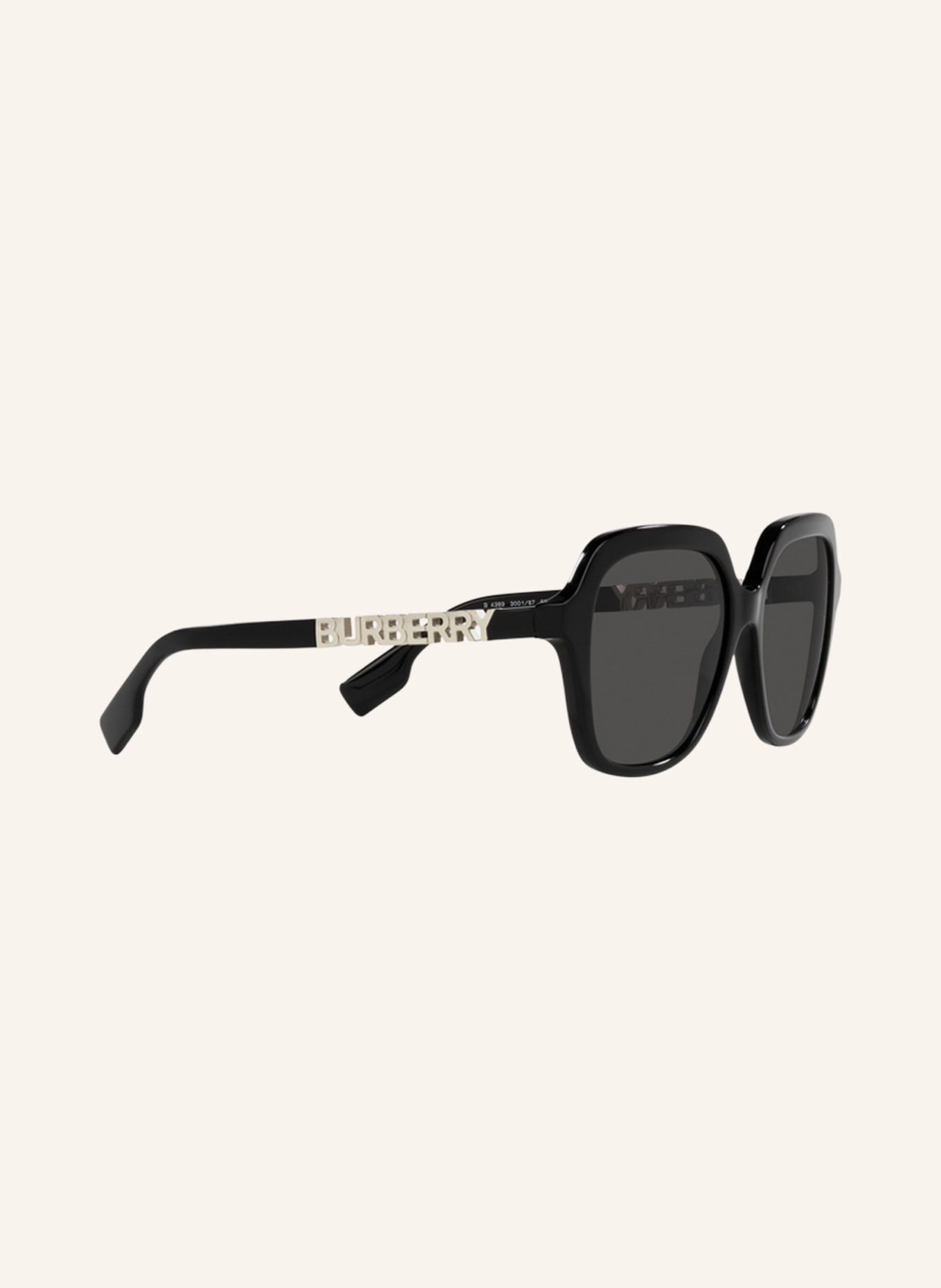 BURBERRY Sunglasses BE4389, Color: 300187 - BLACK/DARK GRAY (Image 3)