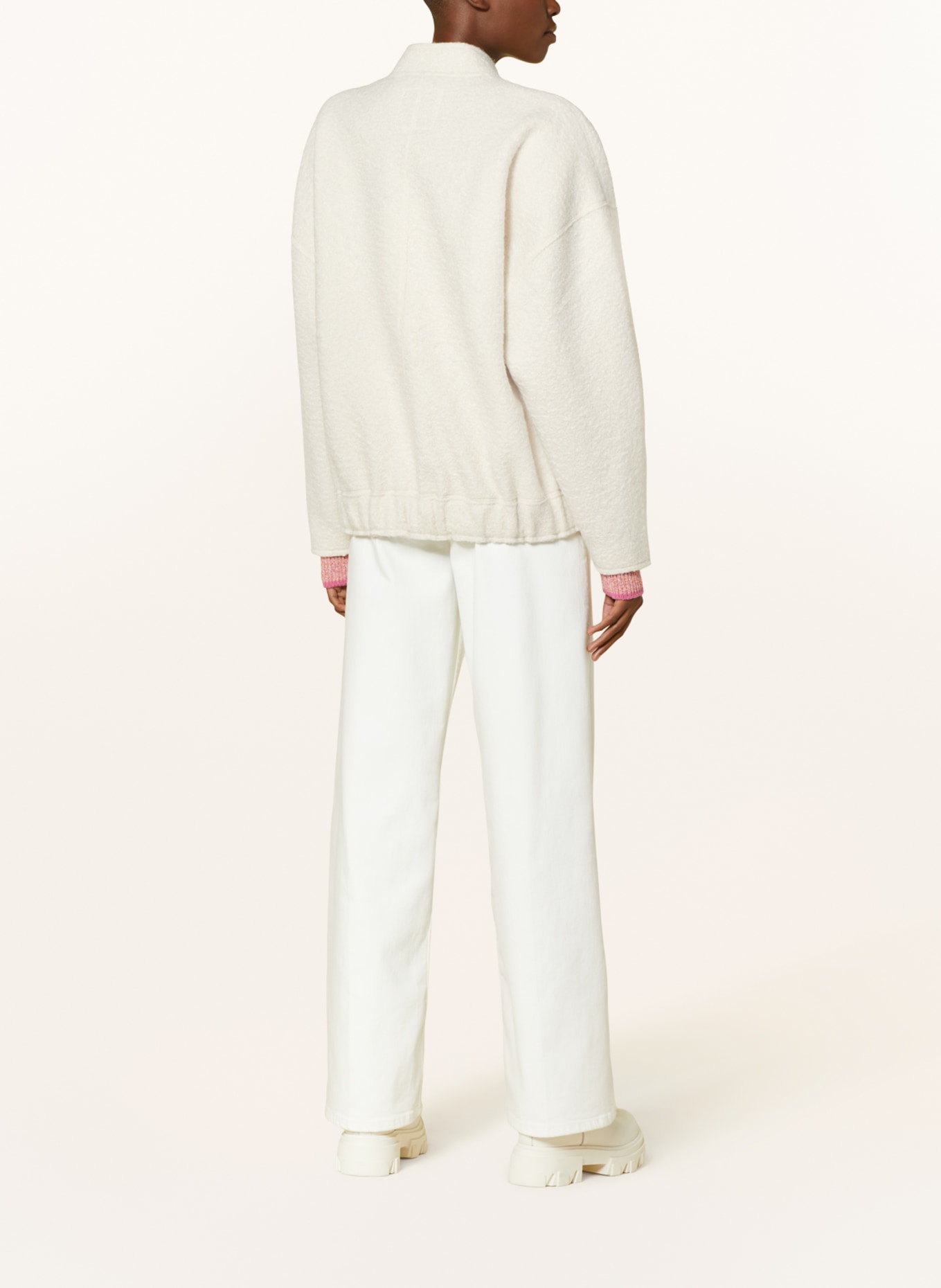 NEO NOIR Bomber jacket SHARON, Color: WHITE (Image 3)