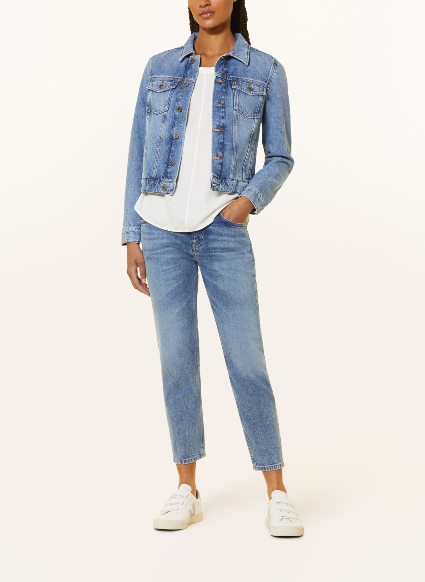 Marc O'Polo Boyfriend jeans THEDA, Color: 041 Sustainable clean blue wash (Image 2)