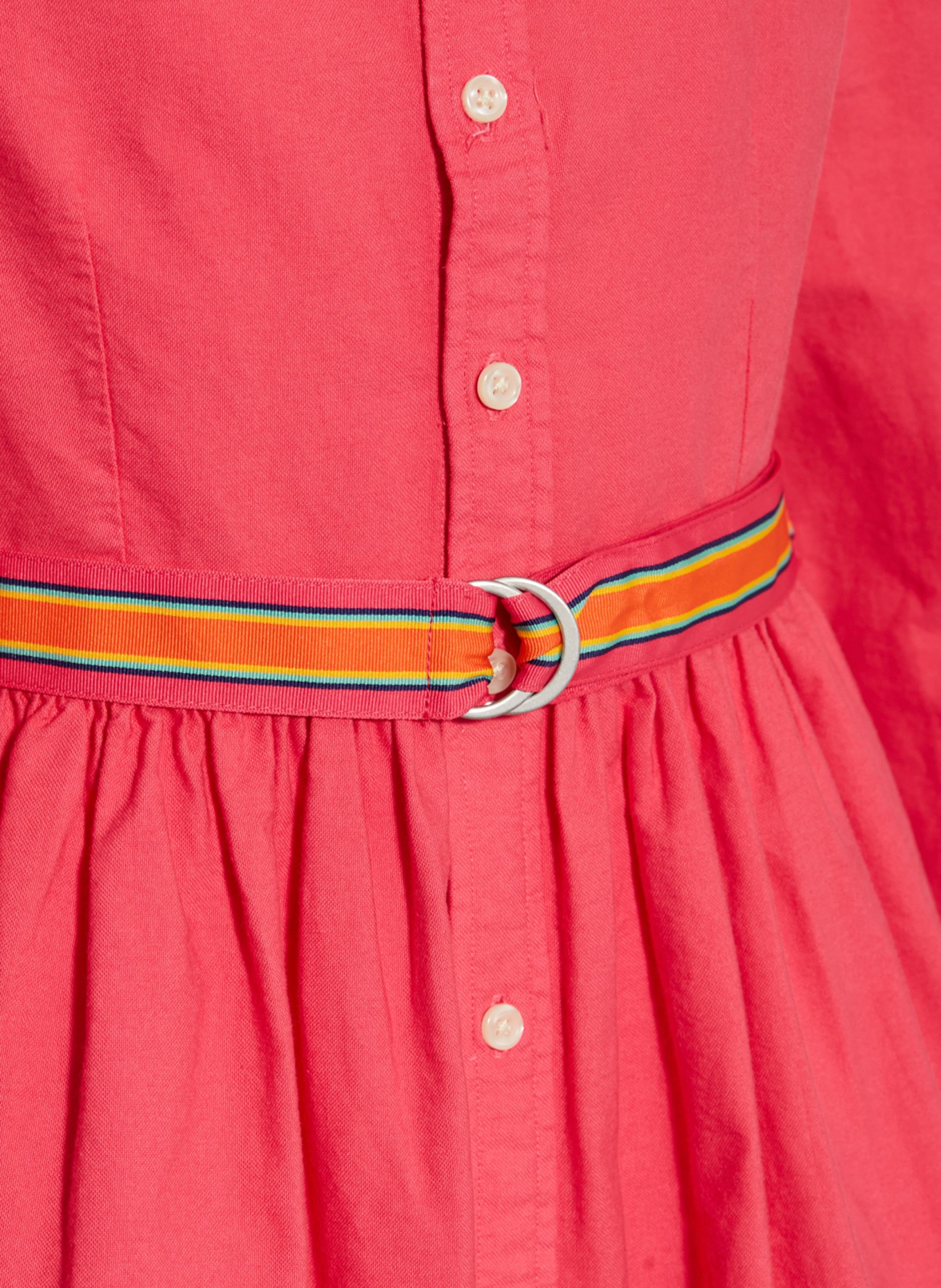 POLO RALPH LAUREN Hemdblusenkleid LOUELLA, Farbe: PINK (Bild 3)