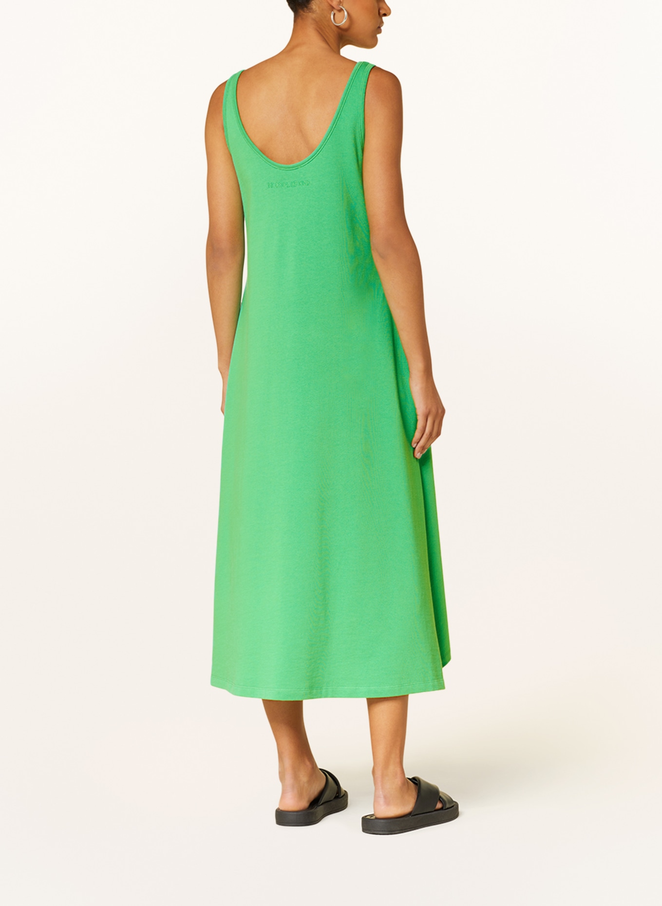 darling harbour Jersey dress, Color: LIGHT GREEN (Image 3)