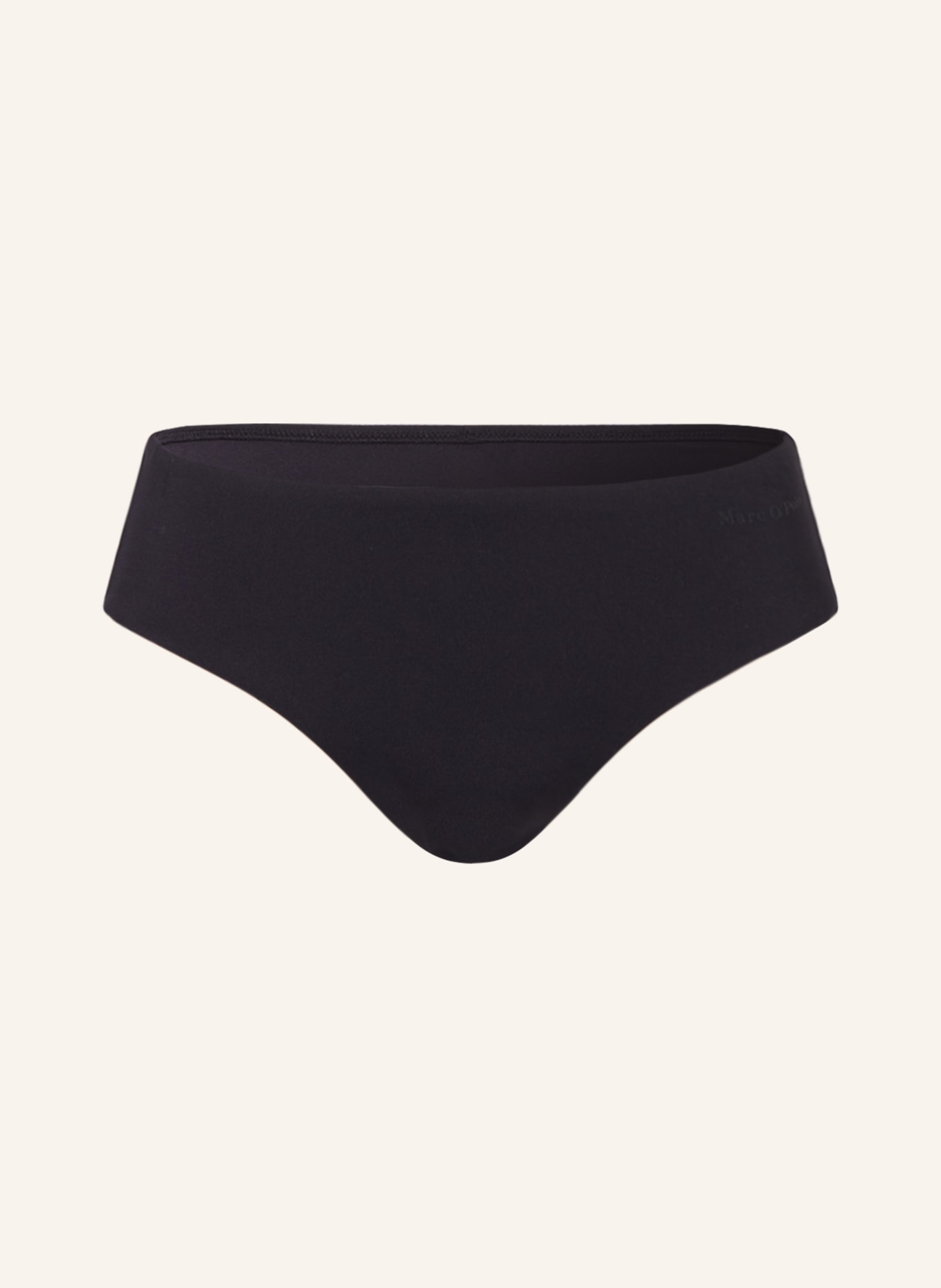 Marc O'Polo Basic bikini bottoms with UV protection, Color: BLACK (Image 1)