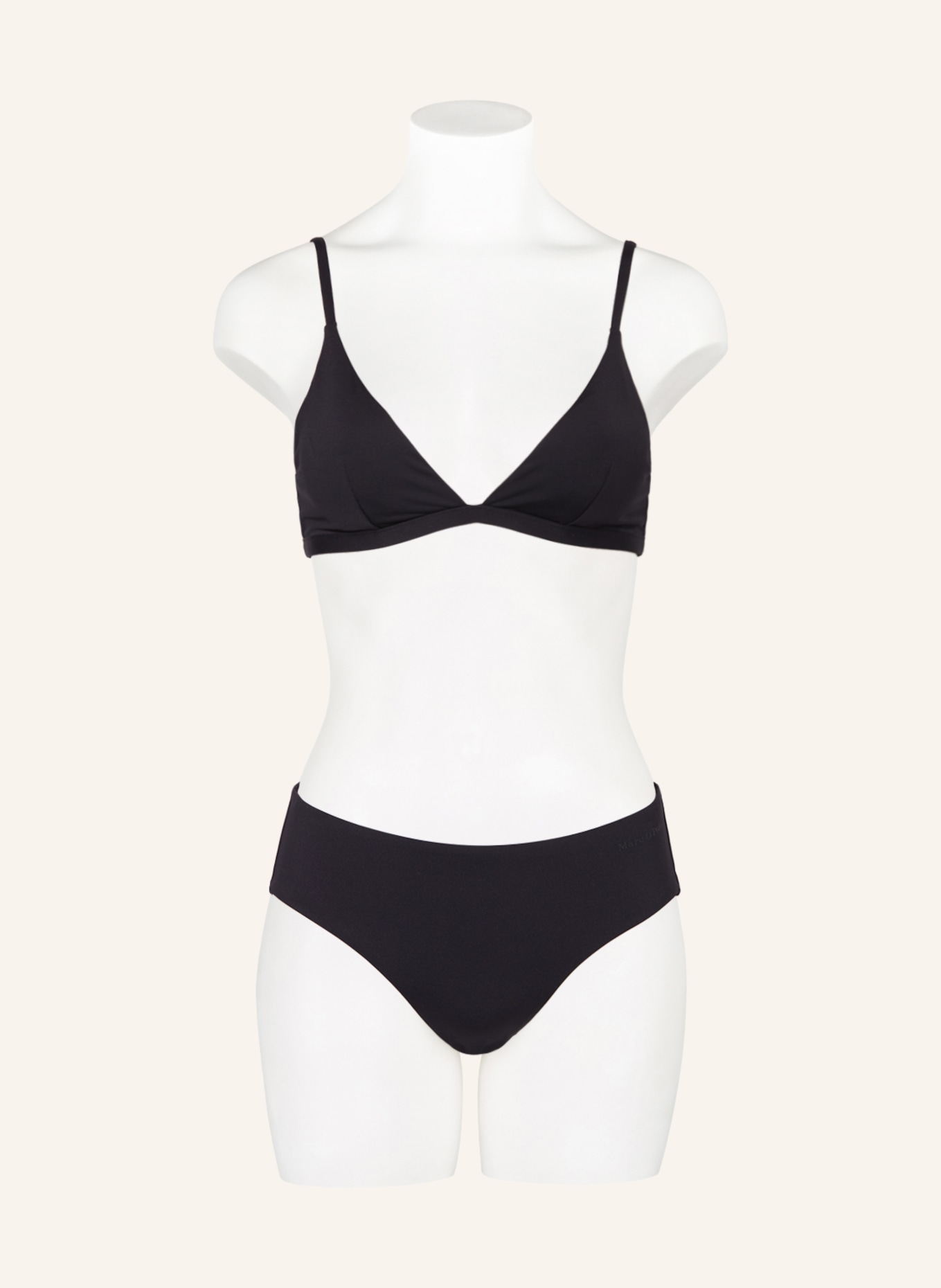 Marc O'Polo Basic bikini bottoms with UV protection, Color: BLACK (Image 2)