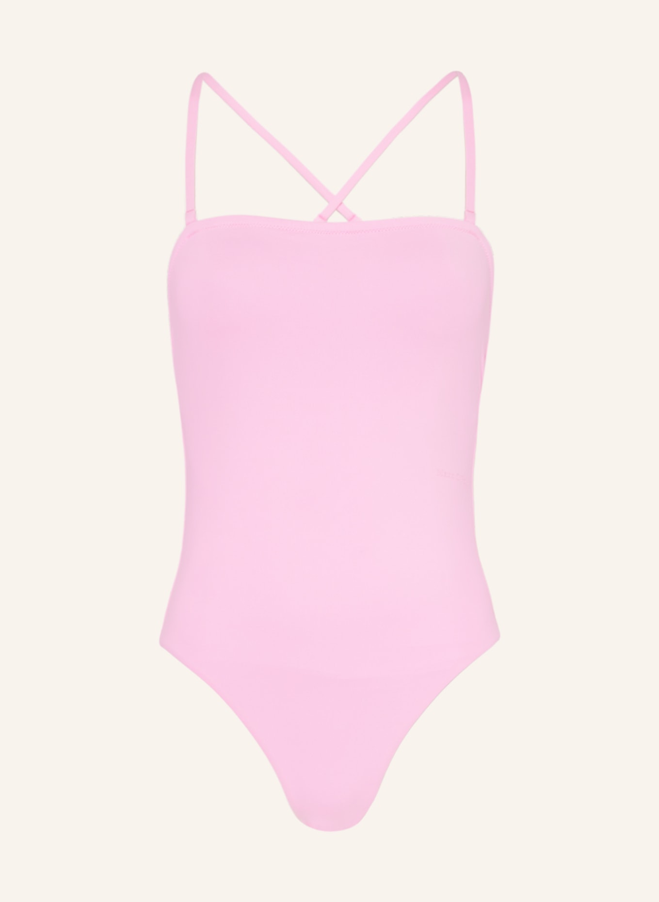 Marc O'Polo Bandeau swimsuit with UV protection, Color: PINK (Image 1)