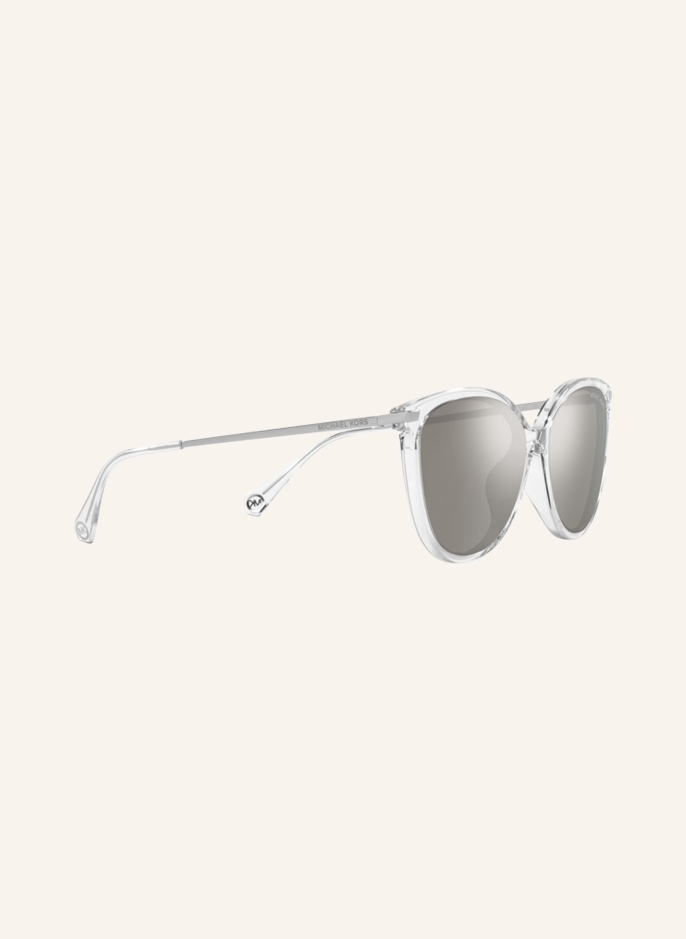 MICHAEL KORS Sunglasses MK2184, Color: 30156G - TRANSPARENT/ GRAY MIRRORED (Image 3)