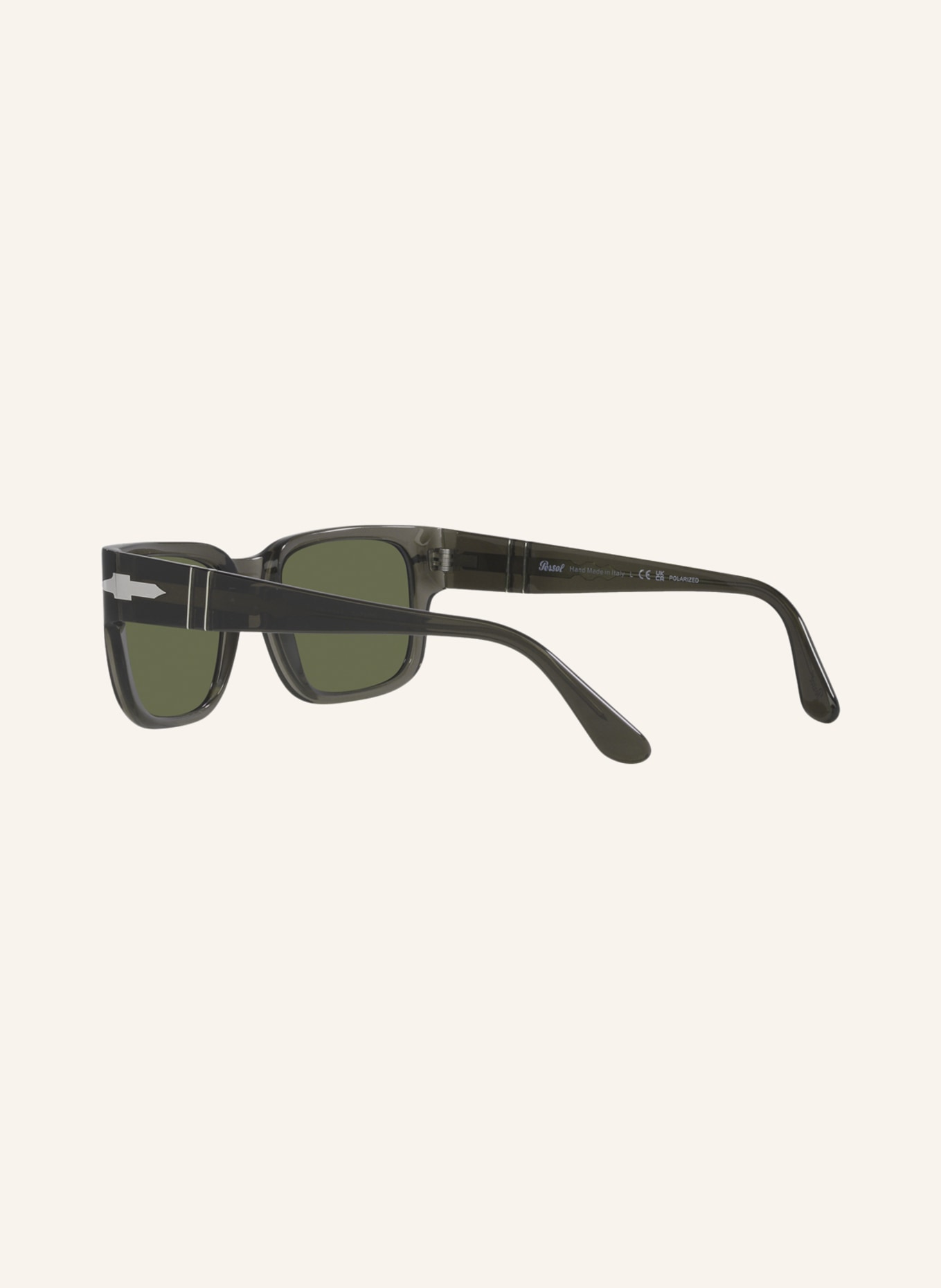 Persol Sunglasses PO3315S, Color: 110358 - GRAY/ GREEN POLARIZED (Image 4)