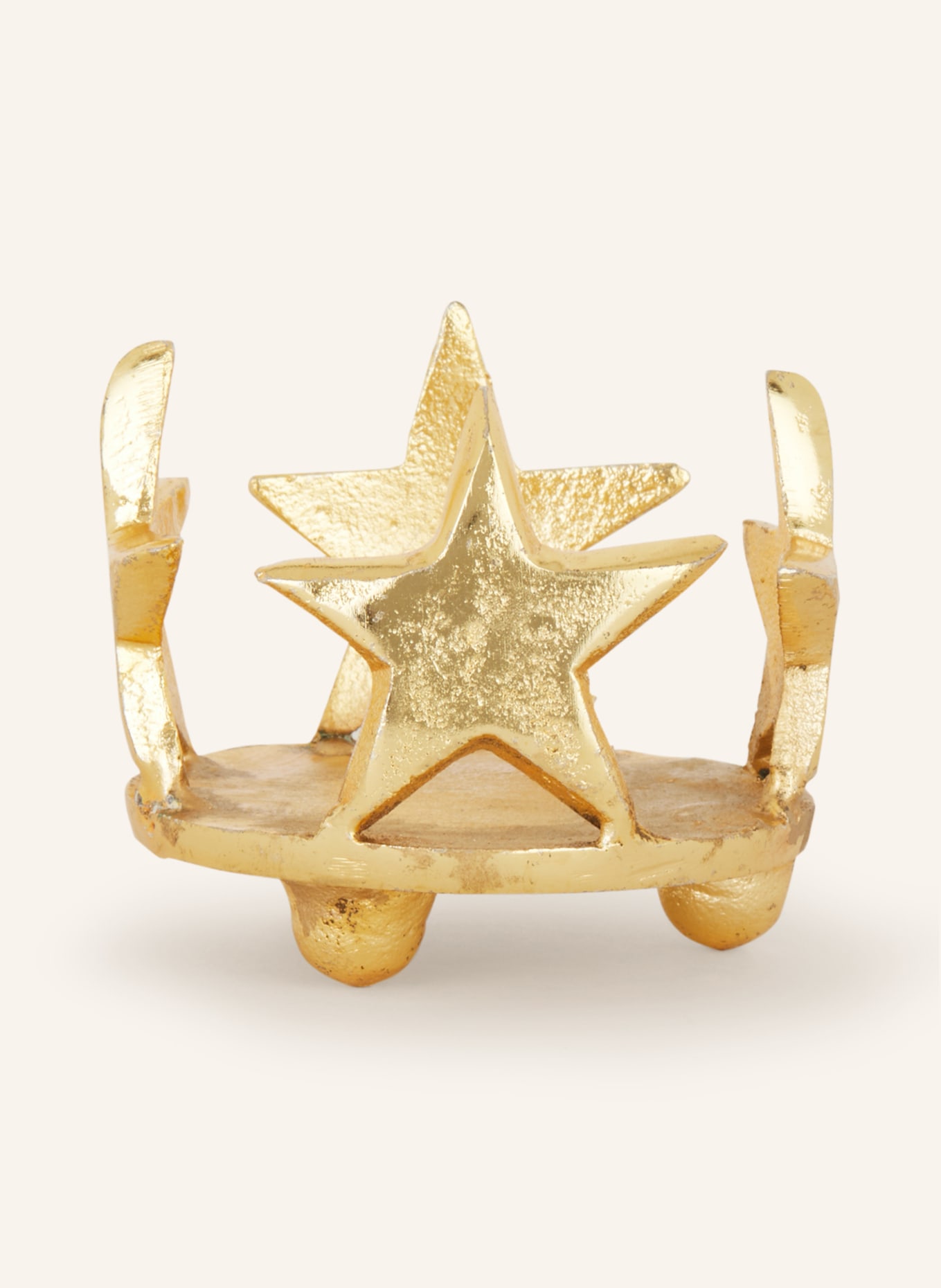 COR MULDER Tealight holder STARS, Color: GOLD (Image 1)