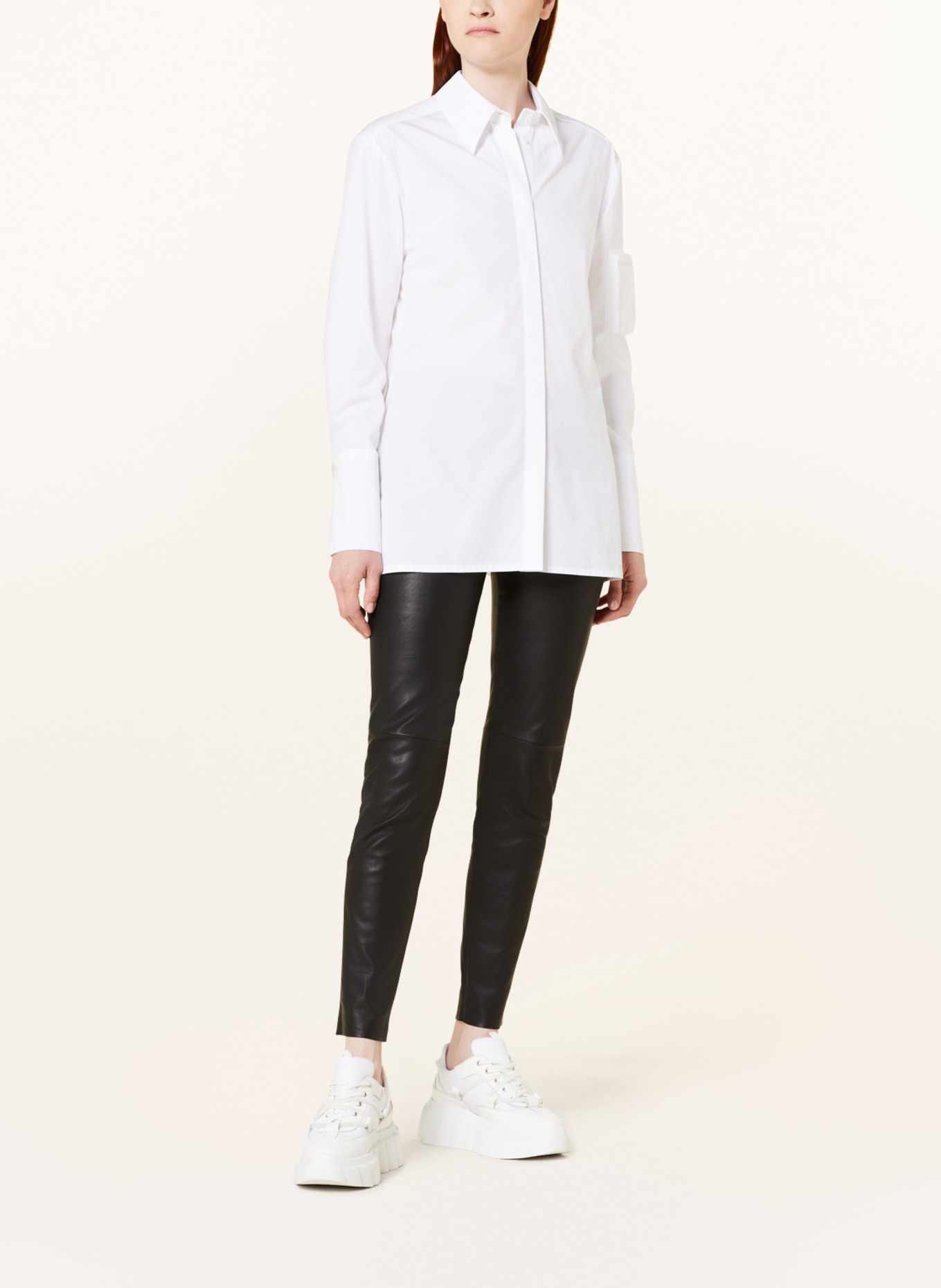 EVA MANN Shirt blouse DORIT WINSTON, Color: WHITE (Image 2)