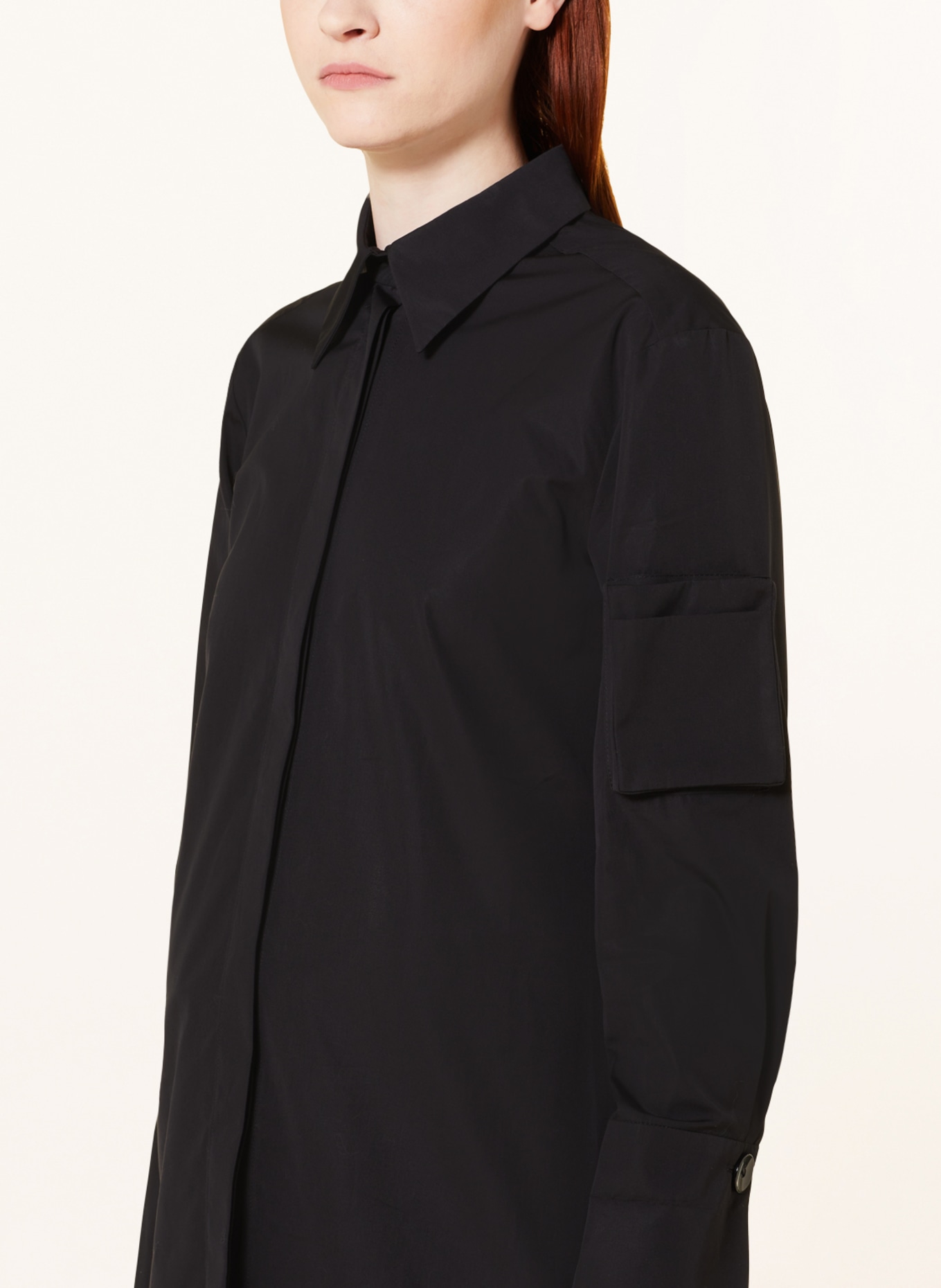 EVA MANN Shirt blouse DORIT WINSTON, Color: BLACK (Image 4)