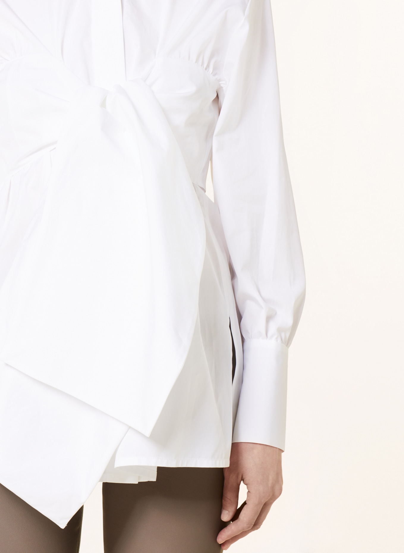 EVA MANN Shirt blouse AURELIA WINSTON, Color: WHITE (Image 4)