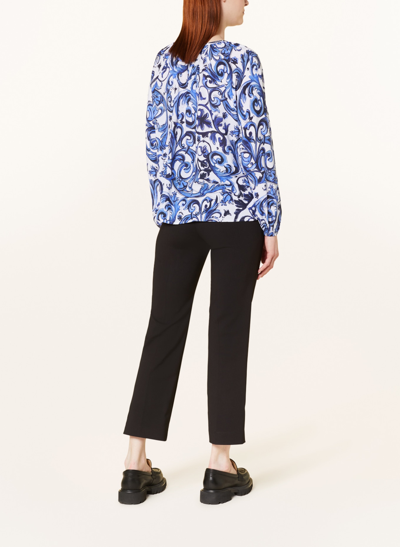 monari Shirt blouse, Color: BLUE/ WHITE/ DARK BLUE (Image 3)