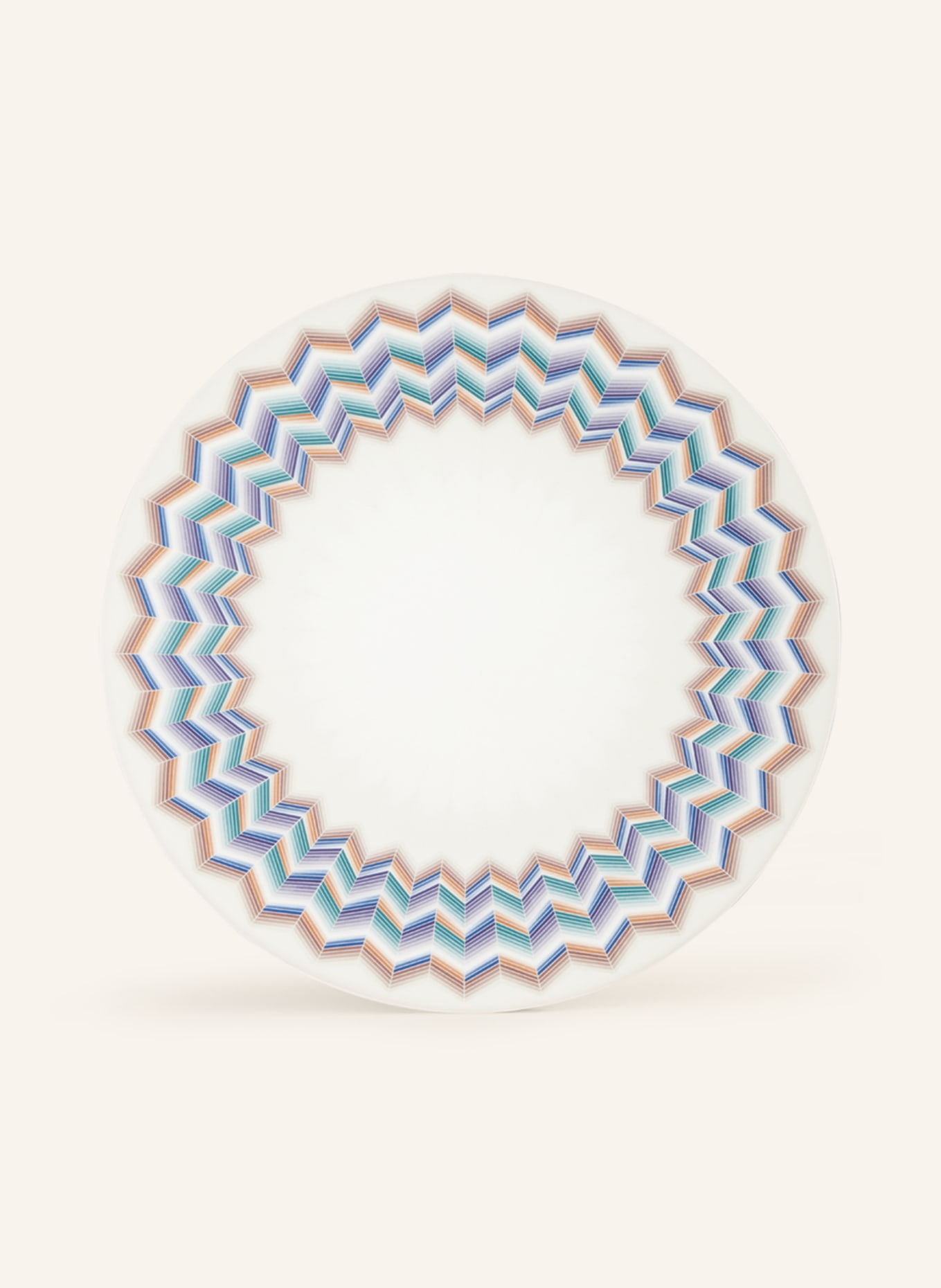 MISSONI Home Dinner plate JARRIS, Color: CREAM/ PURPLE/ GREEN (Image 1)