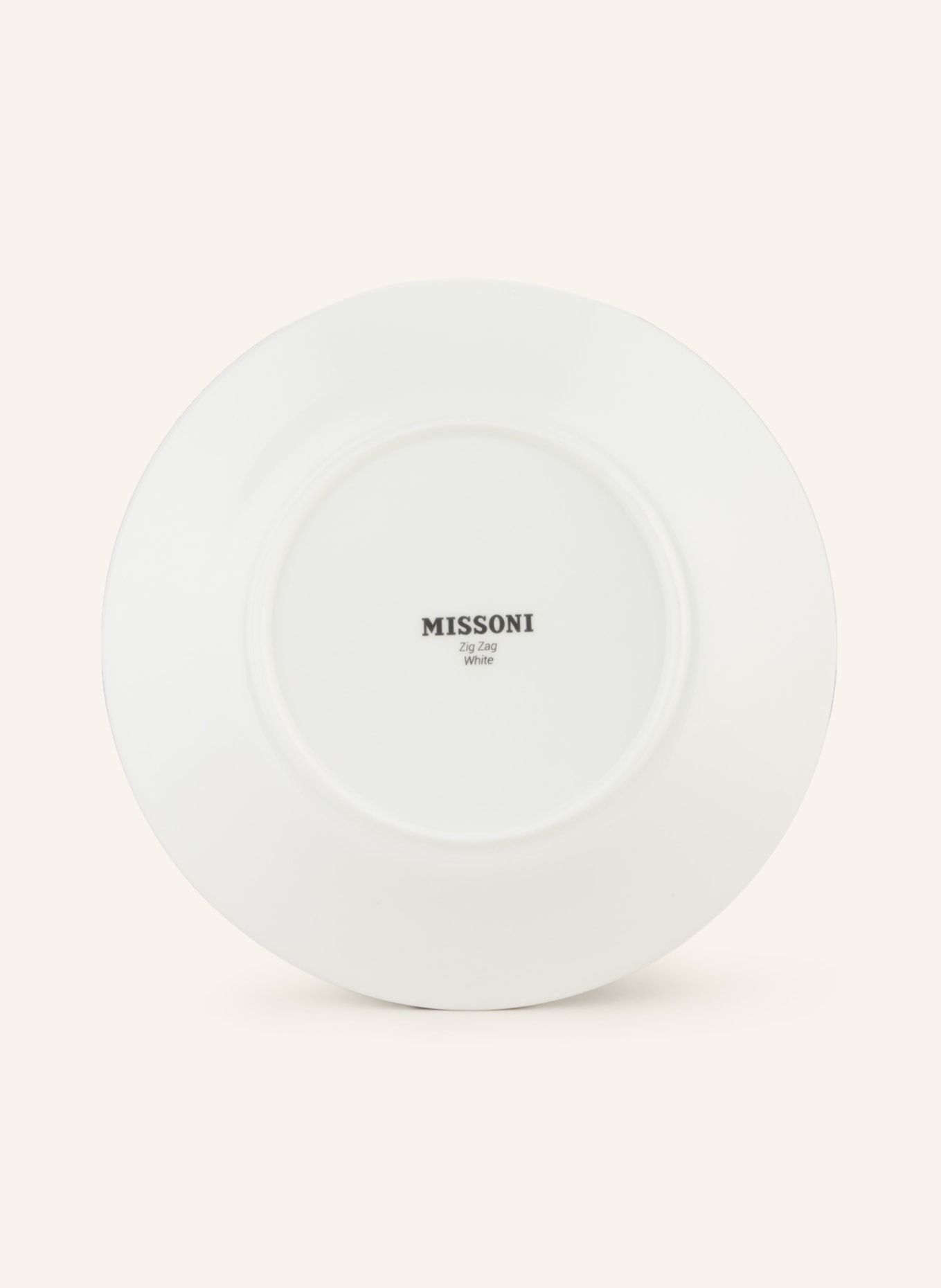 MISSONI Home Set of 6 dinner plates NASTRI, Color: CREAM/ DARK BLUE/ ORANGE (Image 3)