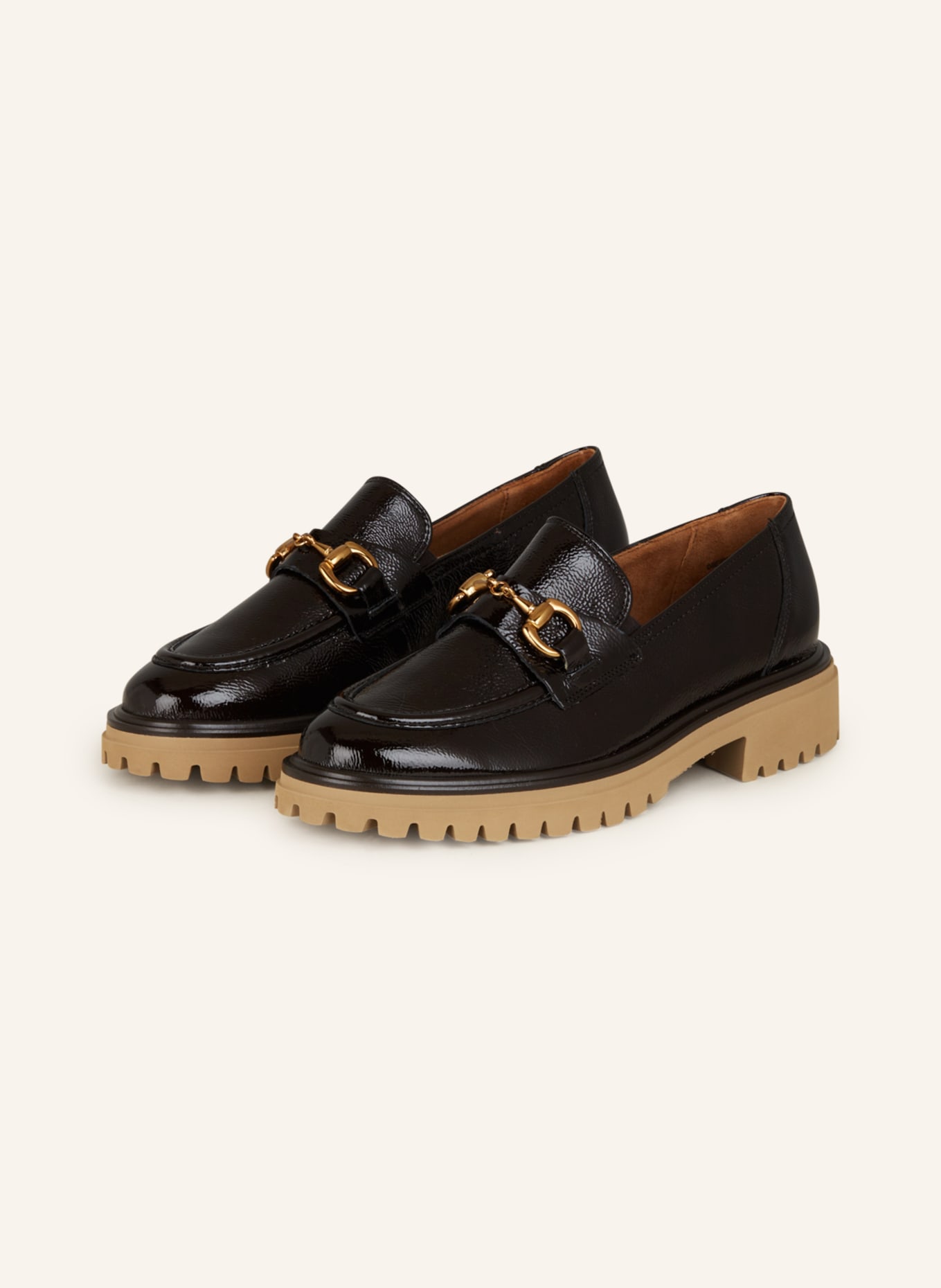 paul green Loafers, Color: DARK BROWN (Image 1)