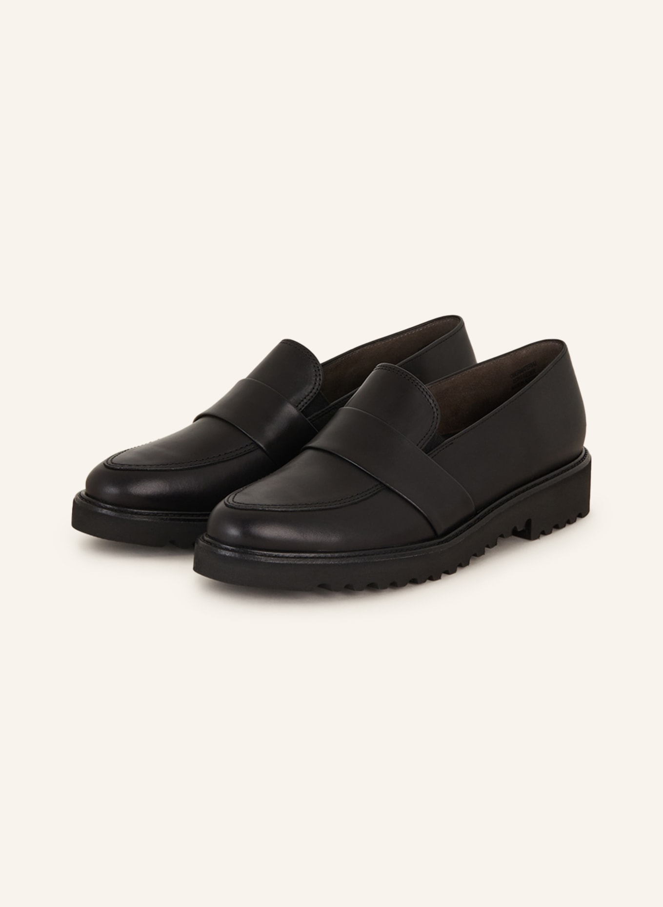 paul green Loafers, Color: BLACK (Image 1)