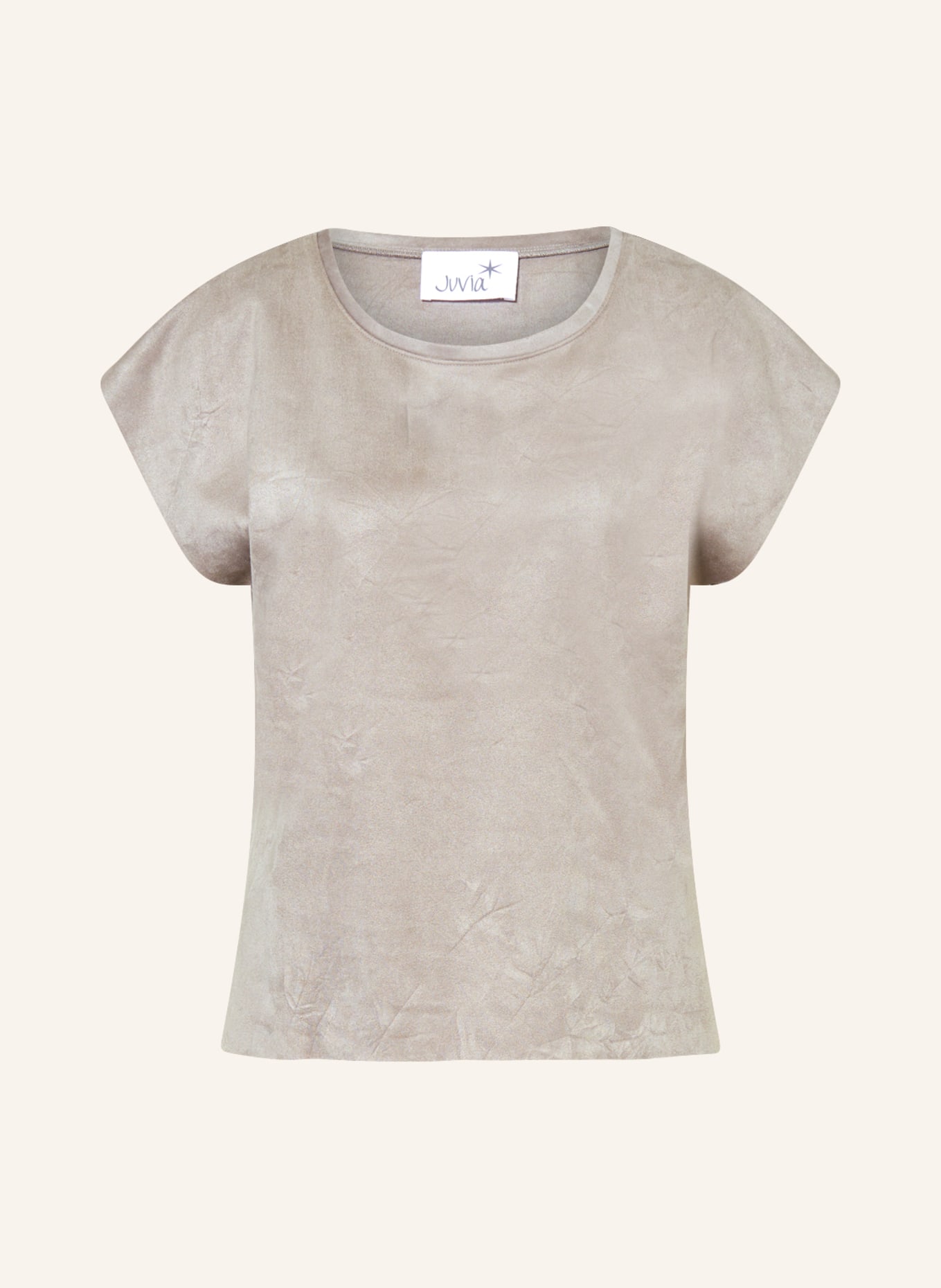 Leather look shirt womens store