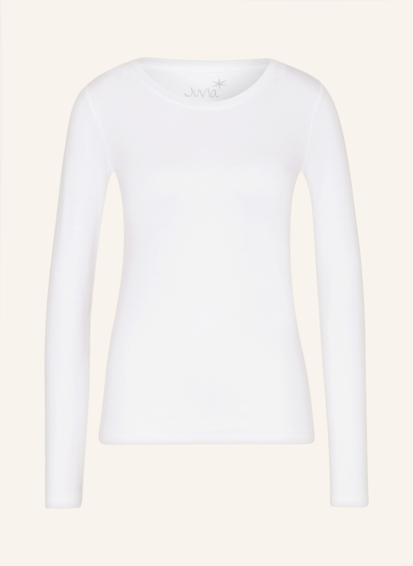Juvia Long sleeve shirt IVETTE, Color: WHITE (Image 1)