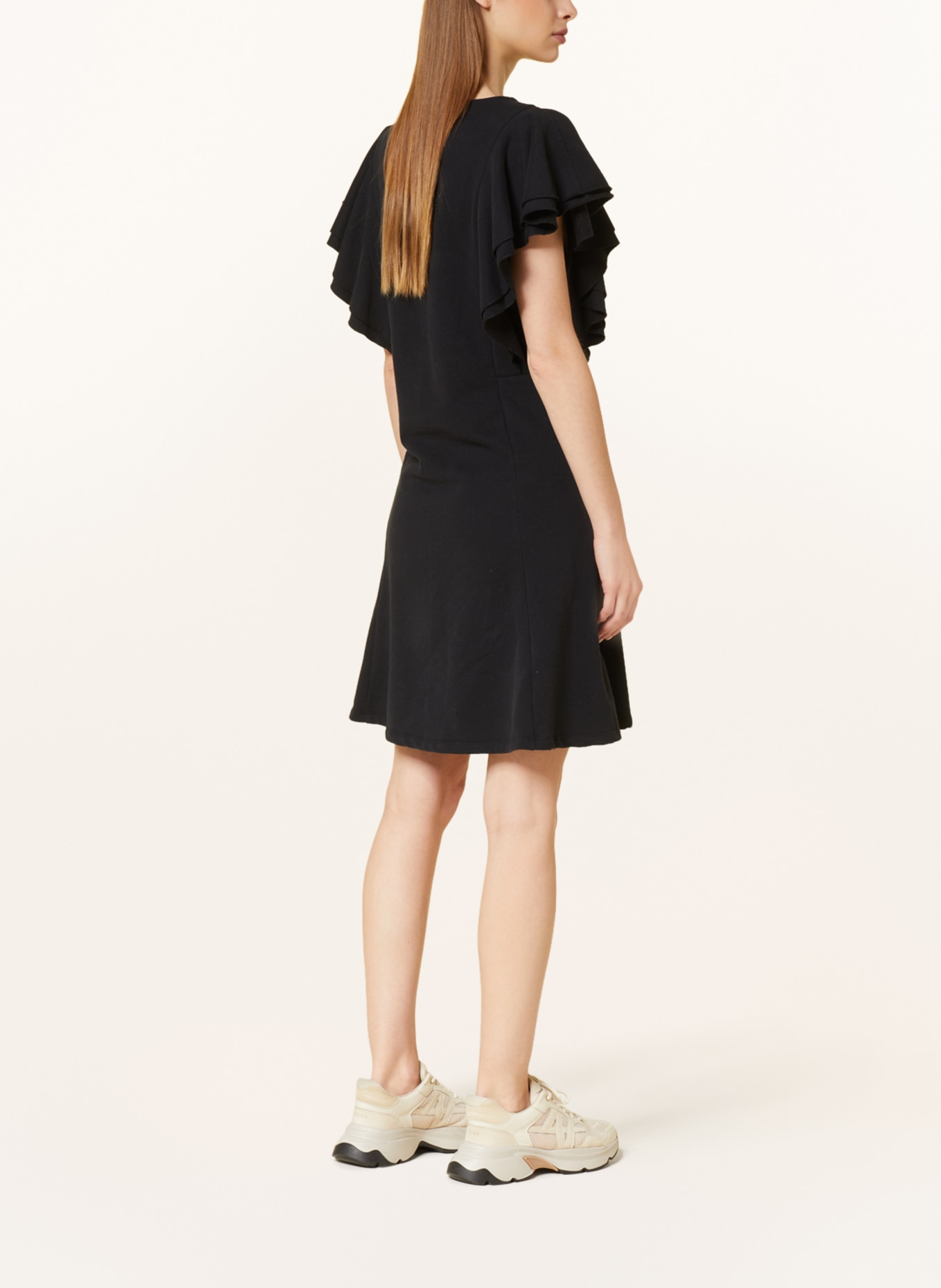 Juvia Jersey dress JOYCE, Color: BLACK (Image 3)
