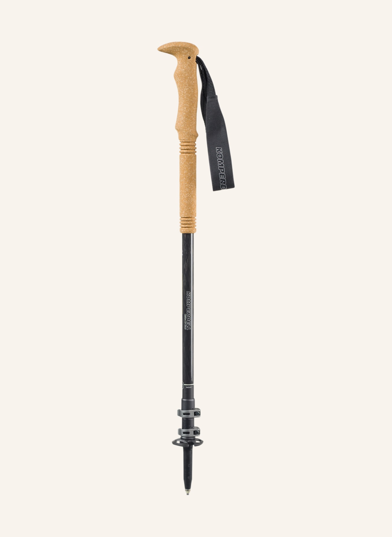 KOMPERDELL Trekking poles CARBON C3 CLOUD, Color: BLACK (Image 2)