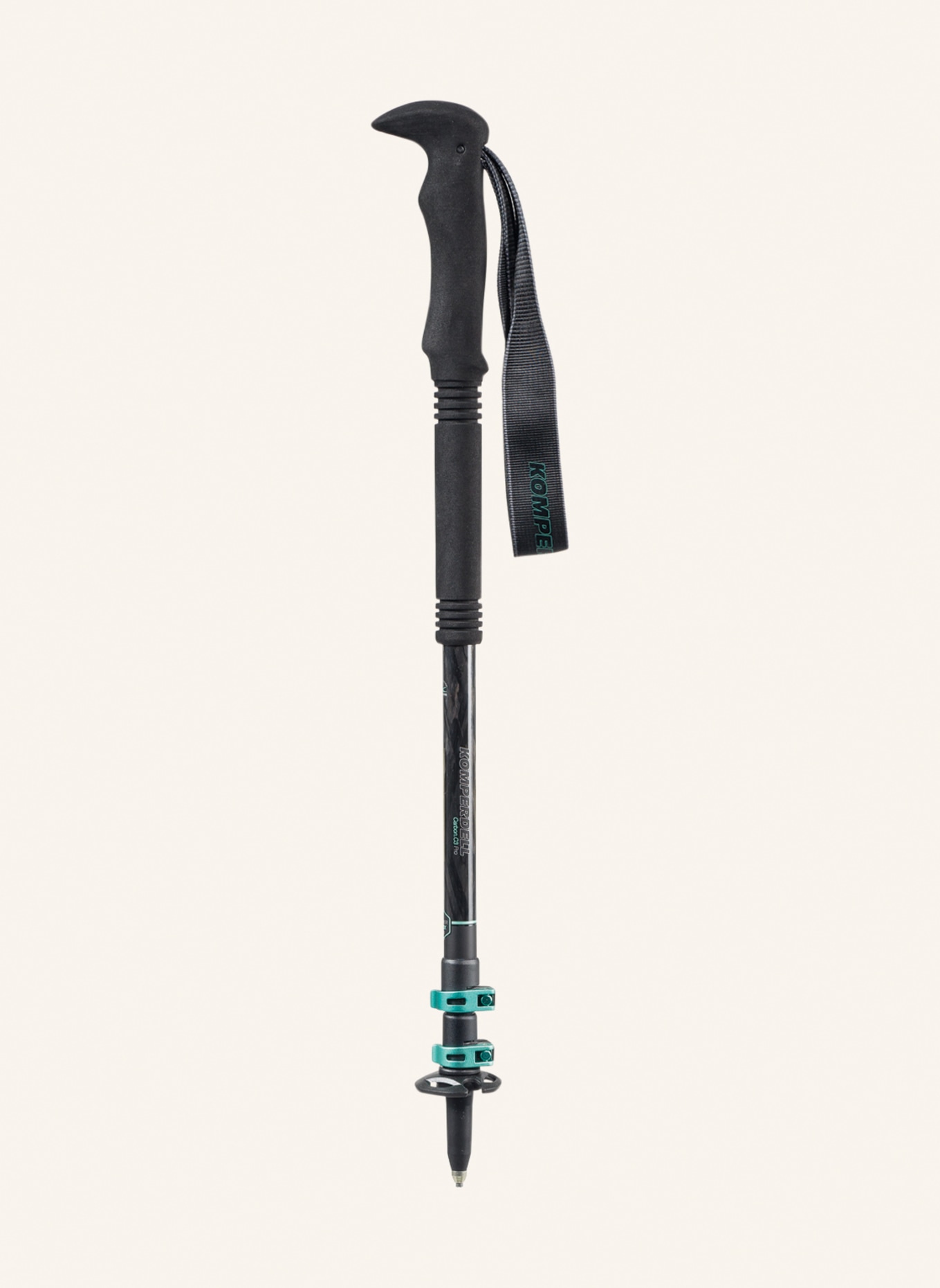 KOMPERDELL Trekking poles CARBON C3 PRO COMPACT, Color: BLACK (Image 2)