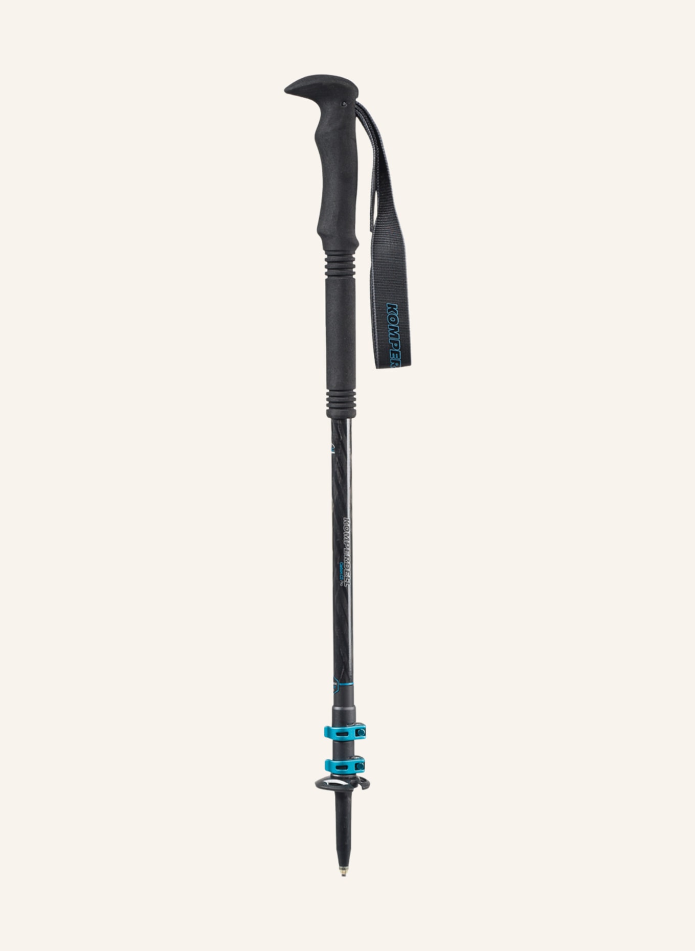 KOMPERDELL Trekking poles CARBON C3 PRO, Color: BLACK (Image 2)
