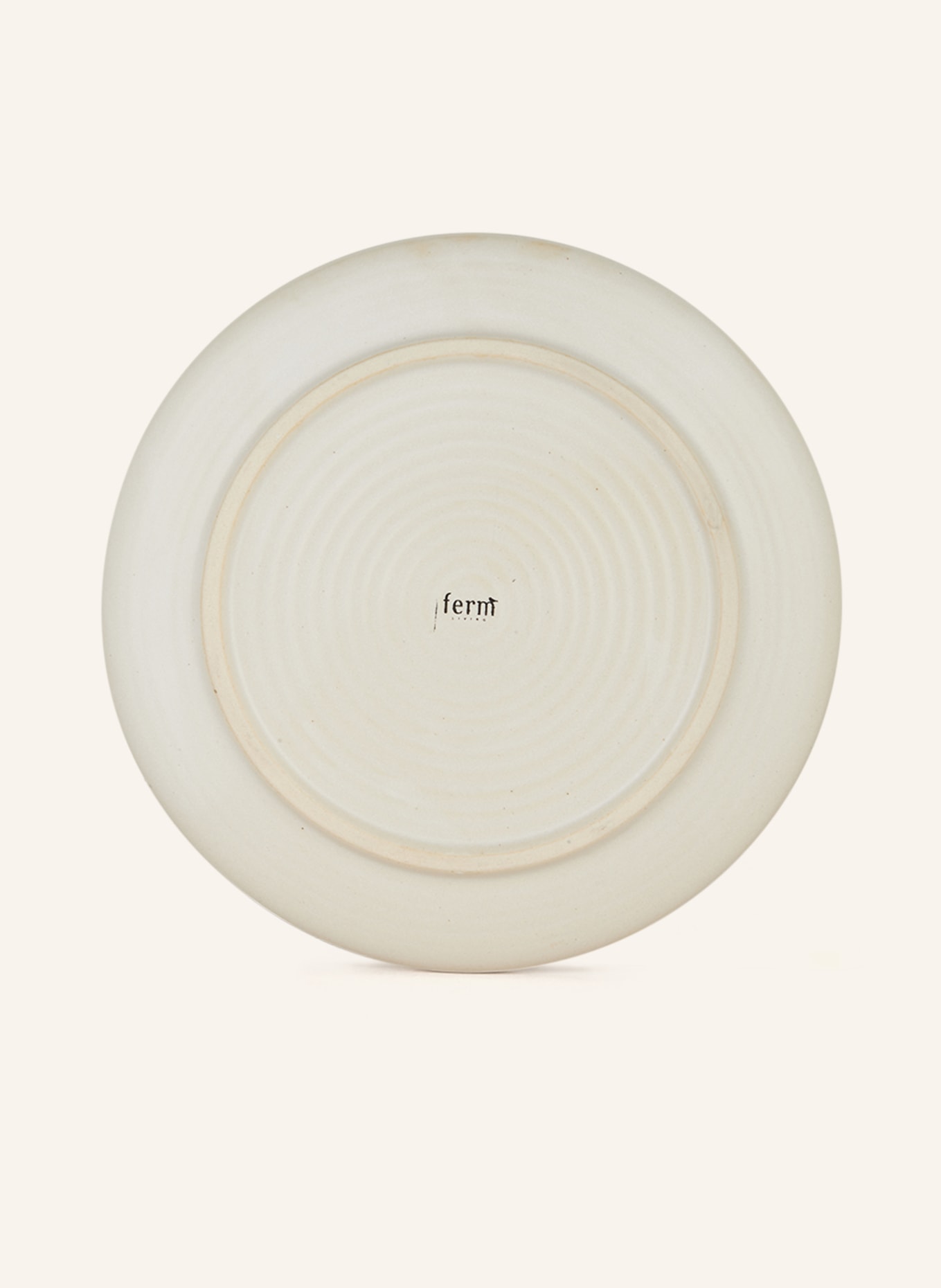 Ferm LIVING Set of 6 dessert plates OMHU, Color: BEIGE/ GRAY (Image 3)