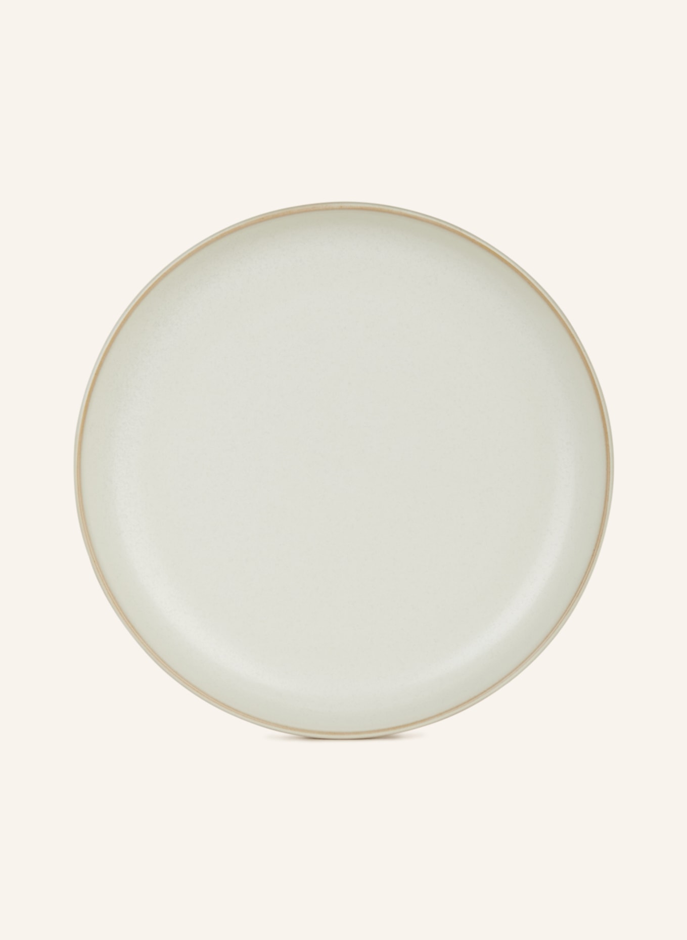 Ferm LIVING Set of 6 dessert plates SEKKI, Color: CREAM (Image 2)