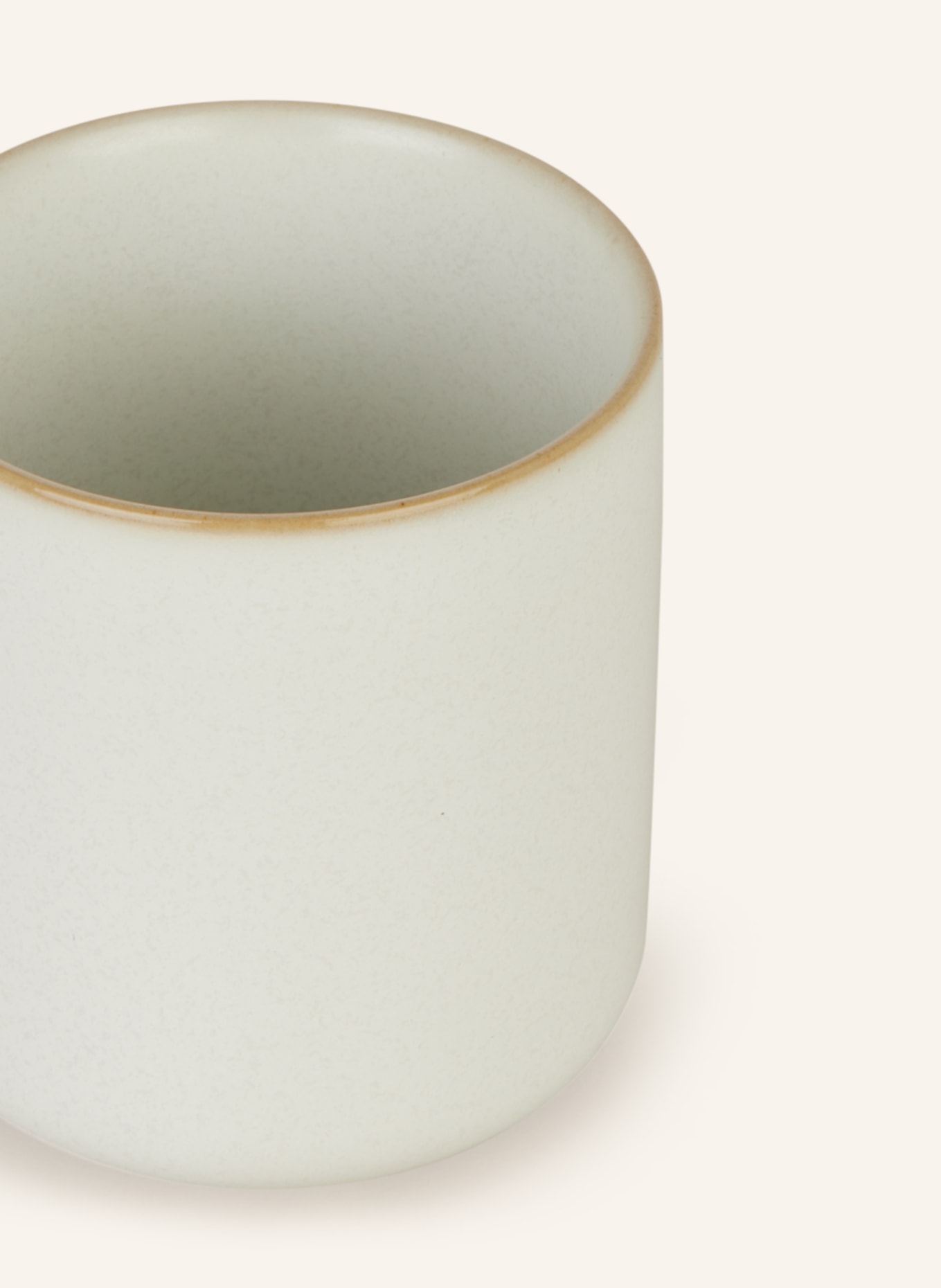 Ferm LIVING Set of 6 mugs SEKKI, Color: CREAM (Image 3)