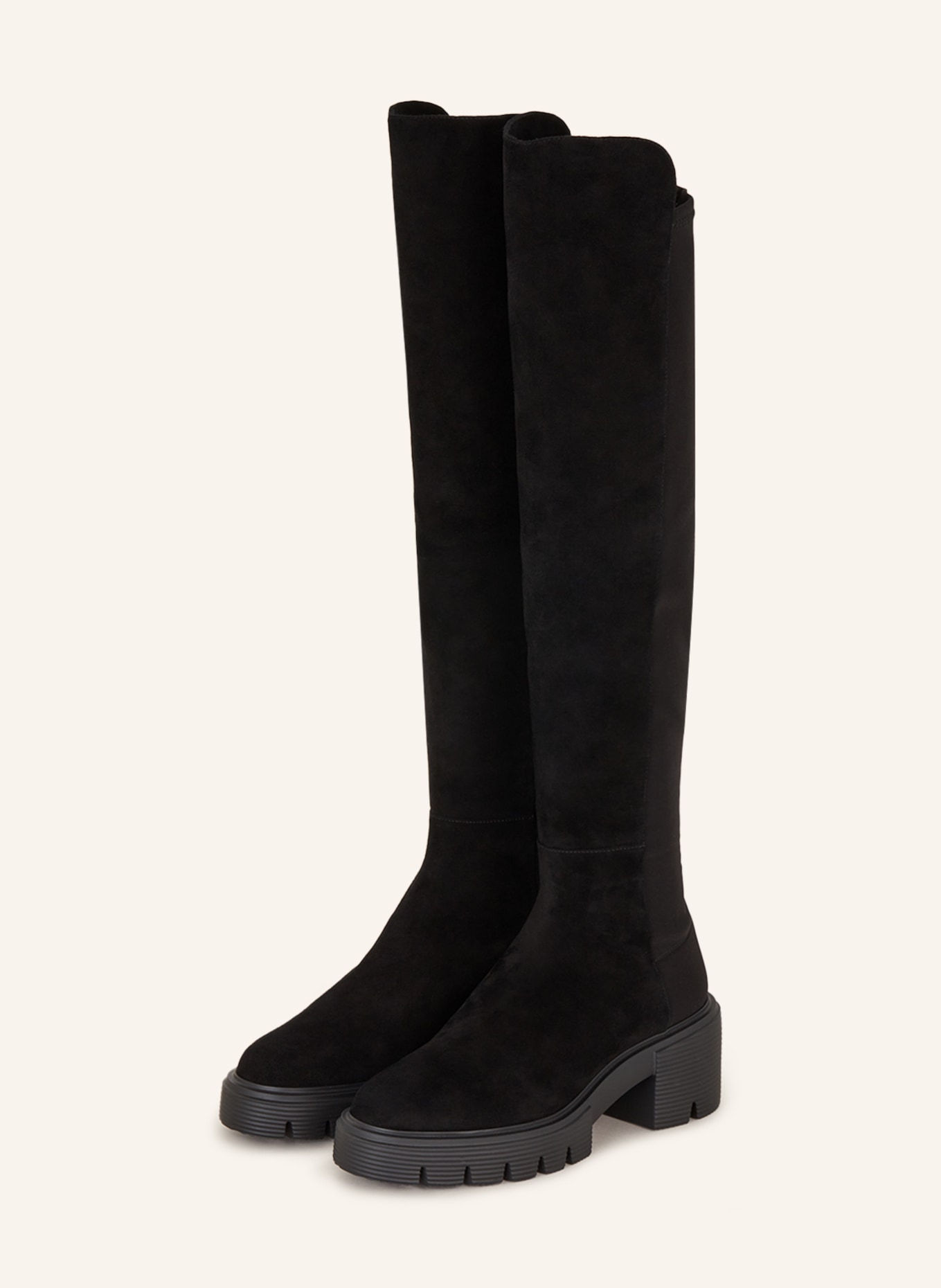 STUART WEITZMAN Over the knee boots SOHO, Color: BLACK (Image 1)