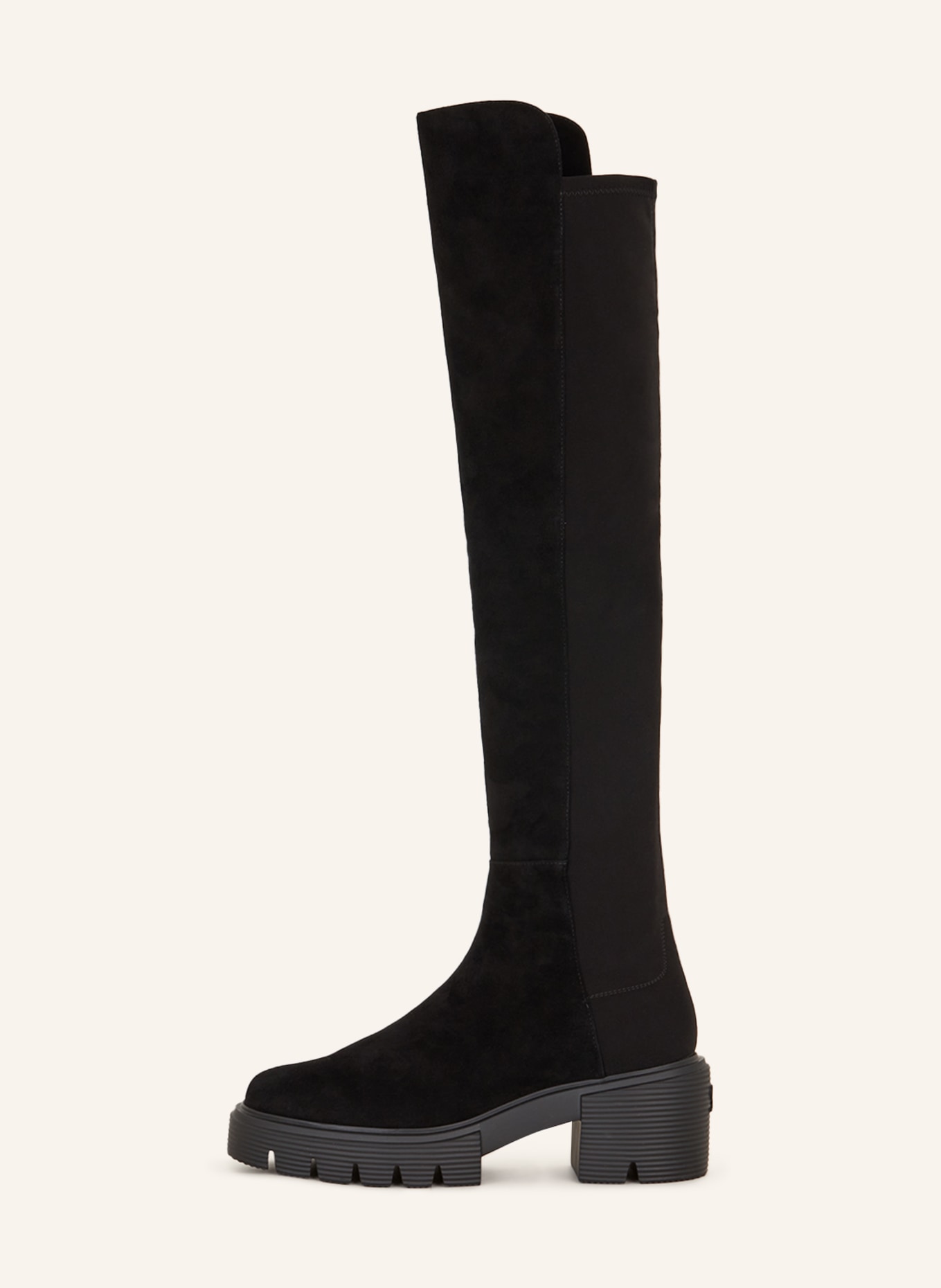 STUART WEITZMAN Overknee-Stiefel SOHO, Farbe: SCHWARZ (Bild 4)