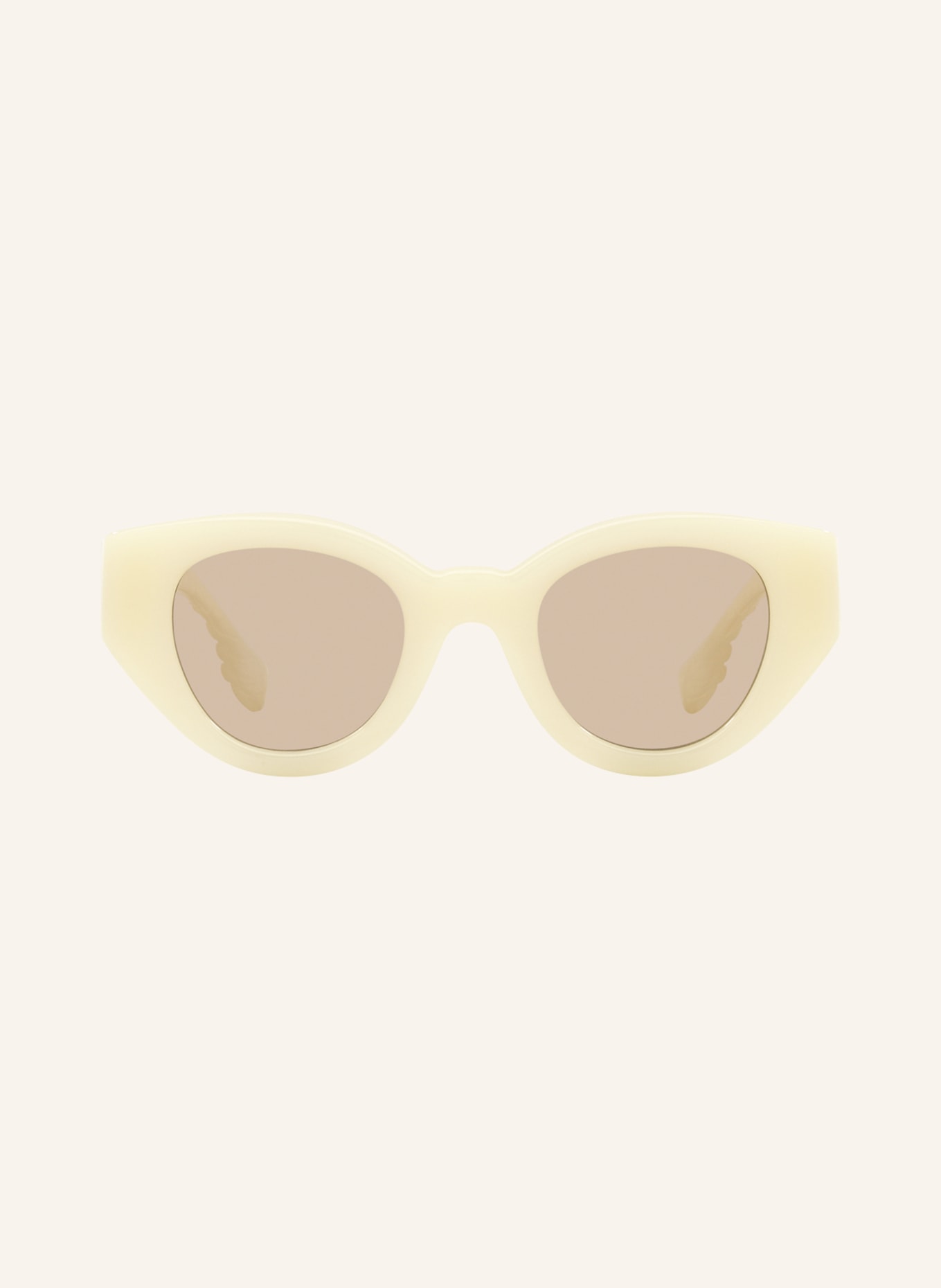 BURBERRY Sunglasses BE4390, Color: 406793 - ECRU/ LIGHT BROWN (Image 2)