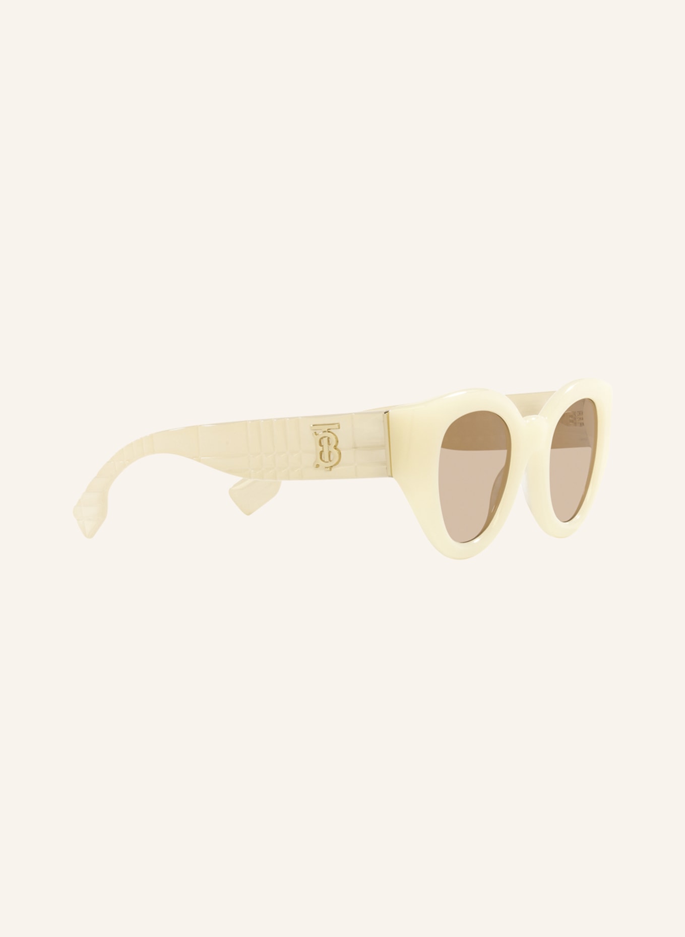 BURBERRY Sunglasses BE4390, Color: 406793 - ECRU/ LIGHT BROWN (Image 3)