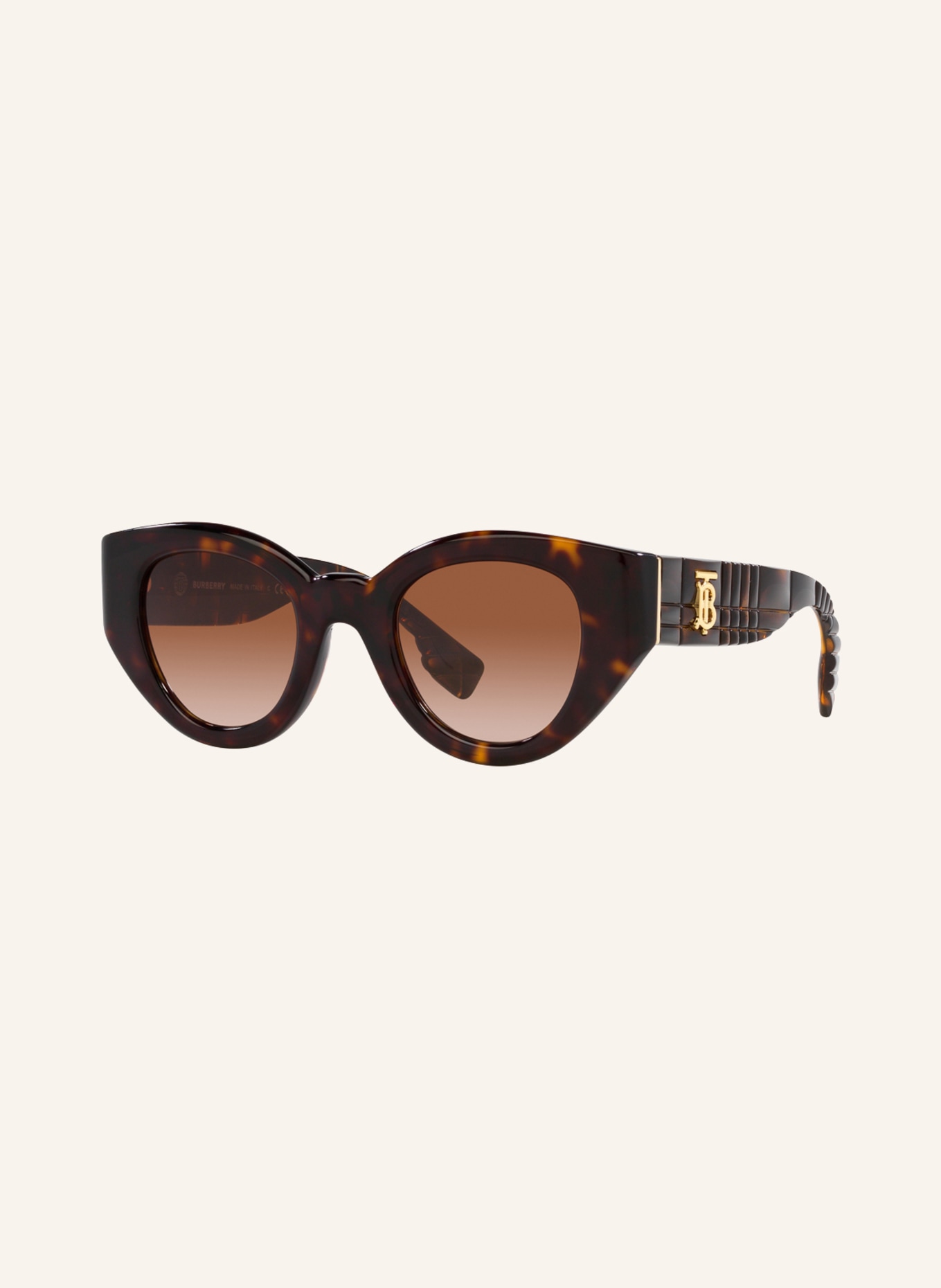 BURBERRY Sonnenbrille BE4390: 300213 - HAVANA/ BRAUN VERLAUF