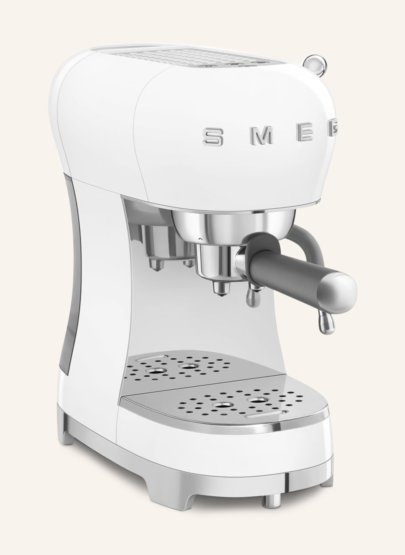SMEG Espressomaschine ECF02, Farbe: WEISS (Bild 2)