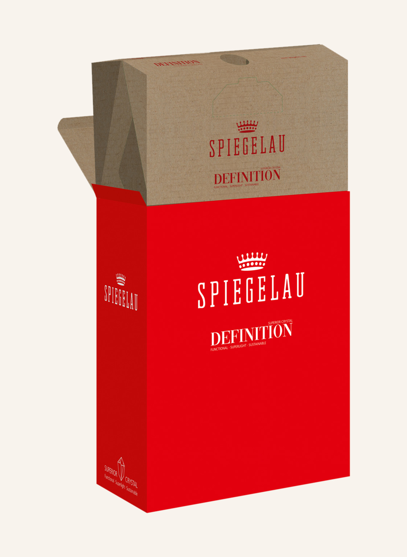 SPIEGELAU 4er-Set Trinkgläser DEFINITION, Farbe: WEISS (Bild 3)