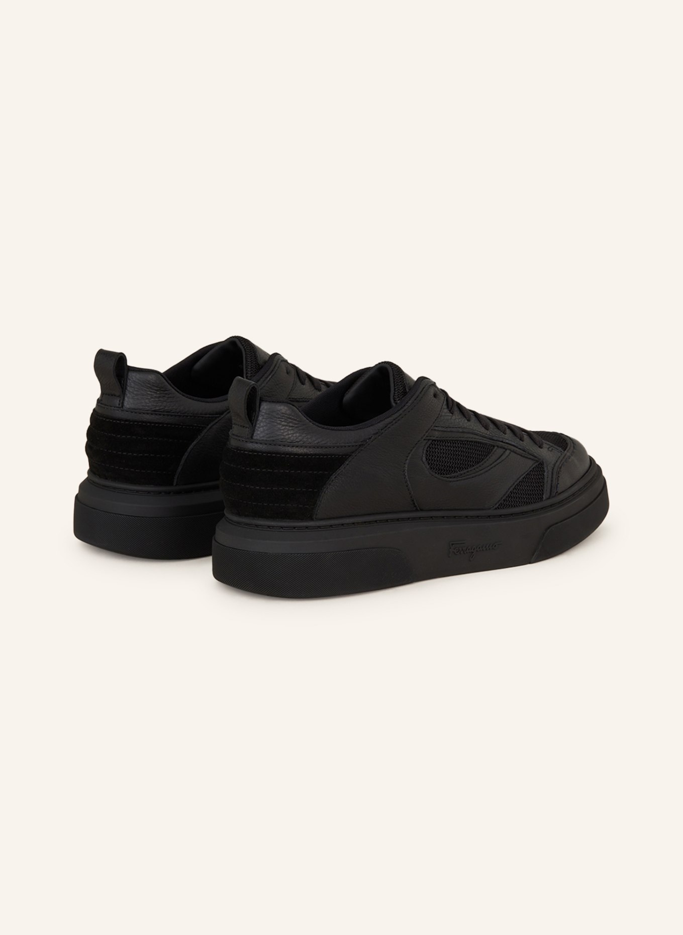 FERRAGAMO Sneakers CASSINA, Color: BLACK (Image 2)