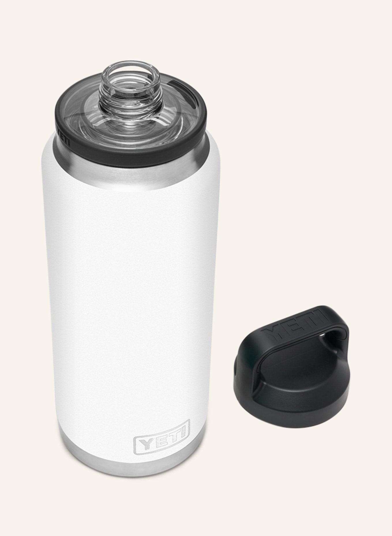 YETI Insulated bottle RAMBLER®, Color: WHITE (Image 3)
