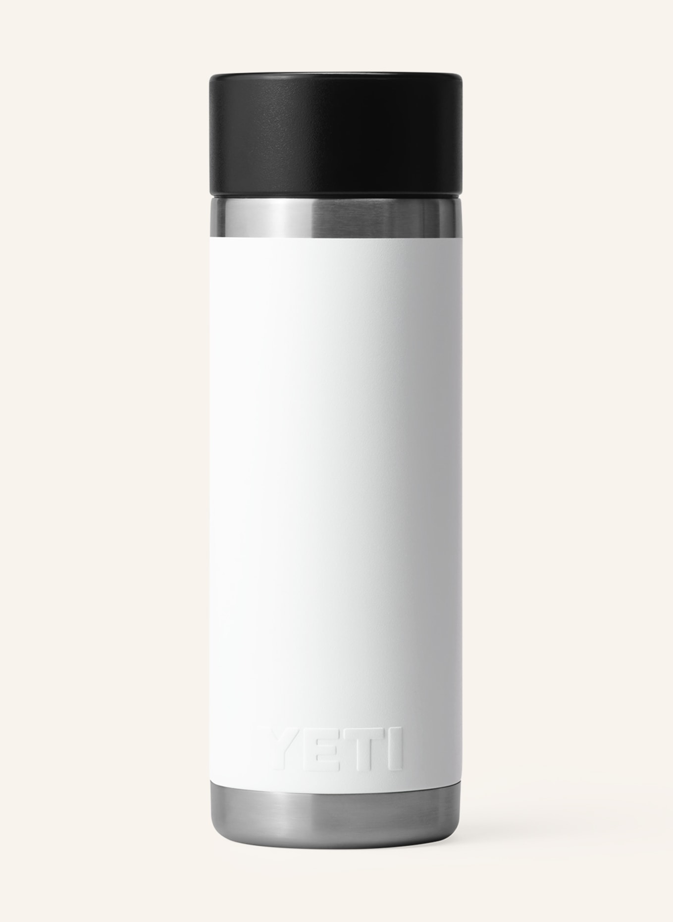 YETI Thermos mug RAMBLER®, Color: WHITE/ BLACK (Image 2)
