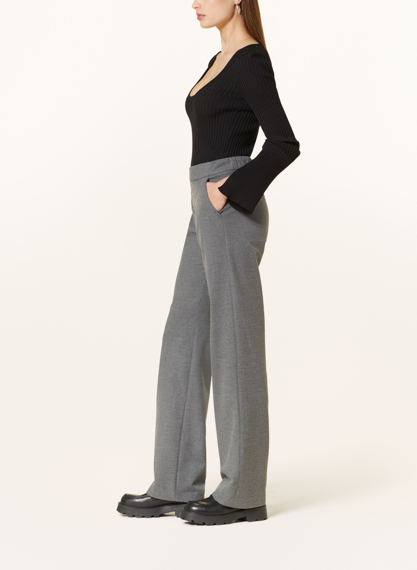 MAC Trousers CHIARA, Color: GRAY (Image 4)